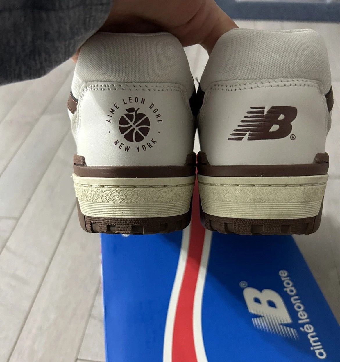 Aime Leon Dore × New Balance New balance ALD 550 brown Size US 9.5 / EU 42-43 - 4 Thumbnail