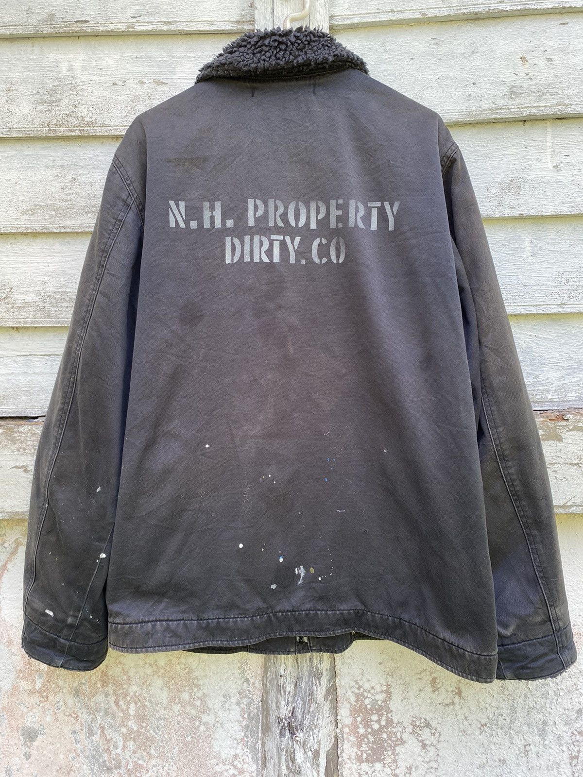 Neighborhood × Undercover × Wtaps Neighborhood Paint Blanket Lining Deck Jacket Urban Garment Size US L / EU 52-54 / 3 - 3 Thumbnail