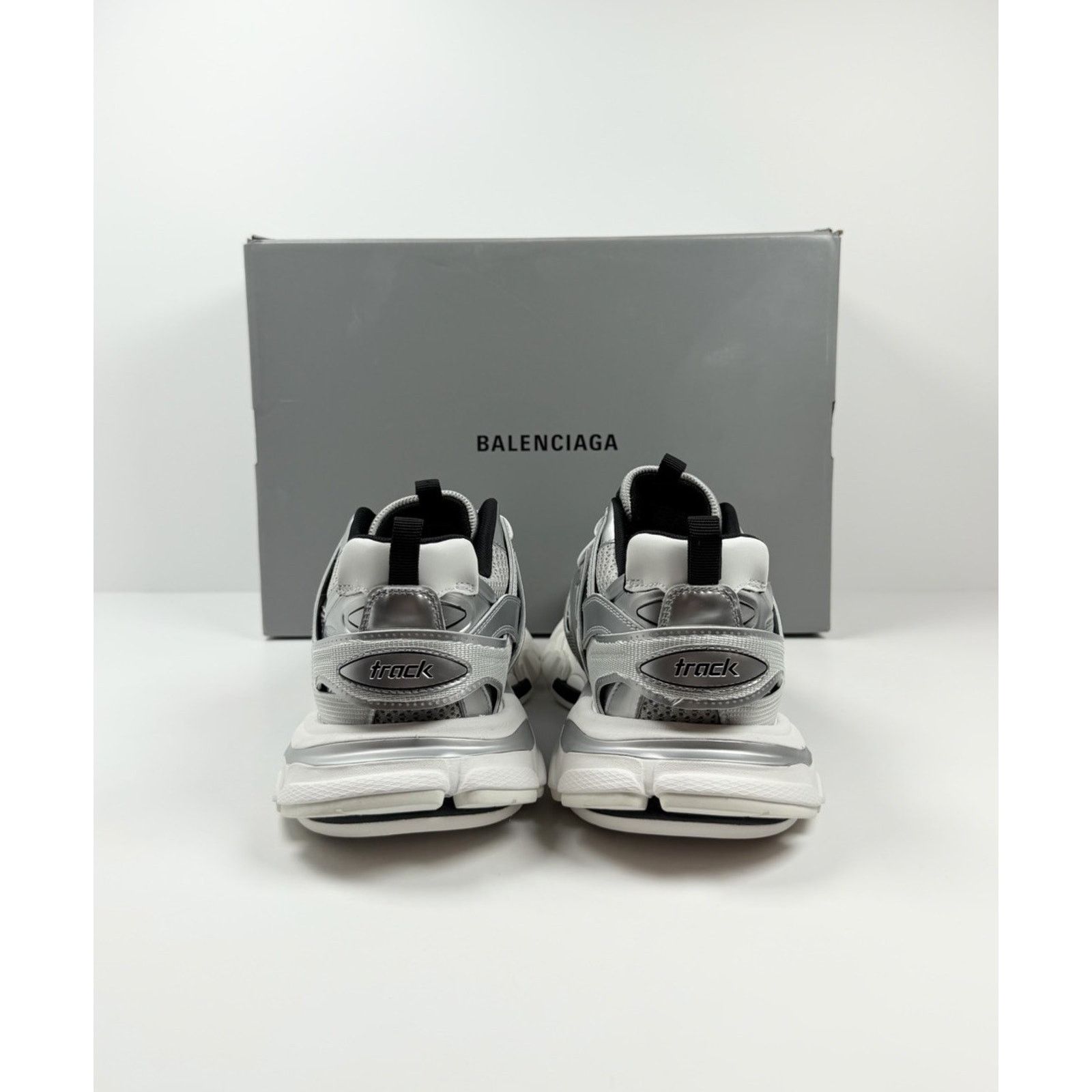 Balenciaga Size 43EU/10US - Balenciaga Track Metallic Silver NEW! Size US 10 / EU 43 - 4 Thumbnail