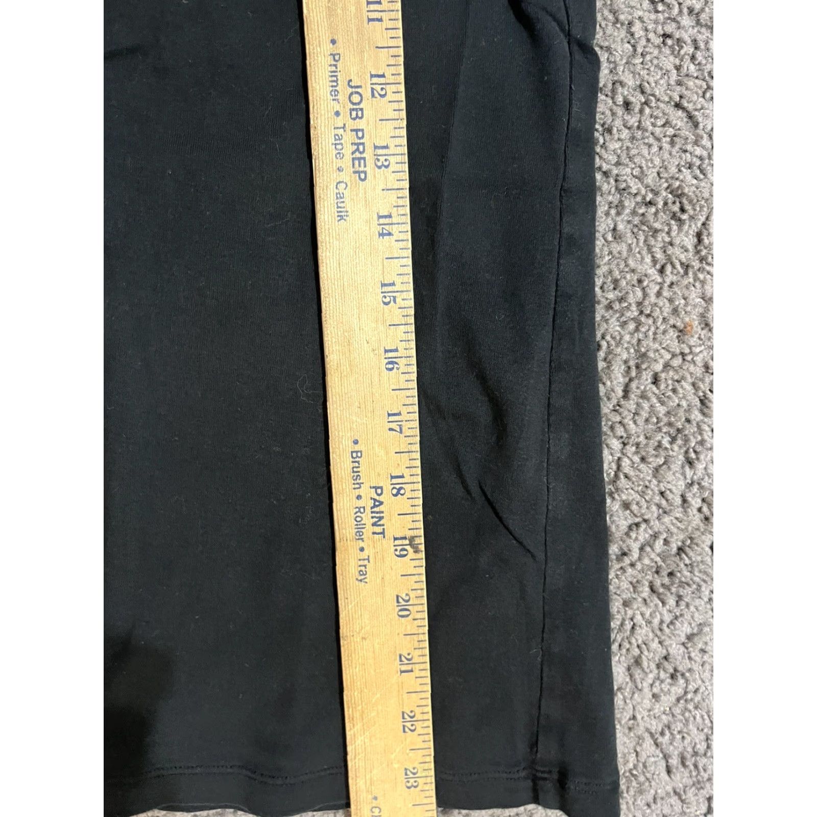 Loft VINTAGE Loft Tank Top Womens Medium Black Casual Knit Blouse Lightweight Ruffle Strappy Sleeve Classic Size M / US 6-8 / IT 42-44 - 5 Thumbnail