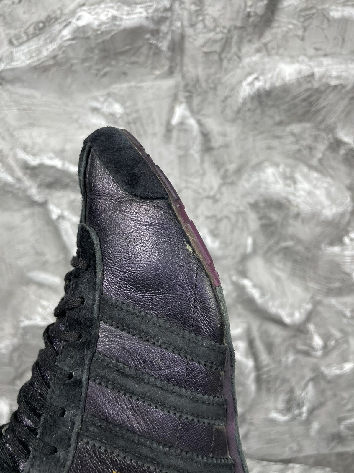 Adidas × Vintage Adidas Silver Streak Vntg Rare Moto Wrestling Box High Shoes Size US 6 / IT 36 - 13 Thumbnail