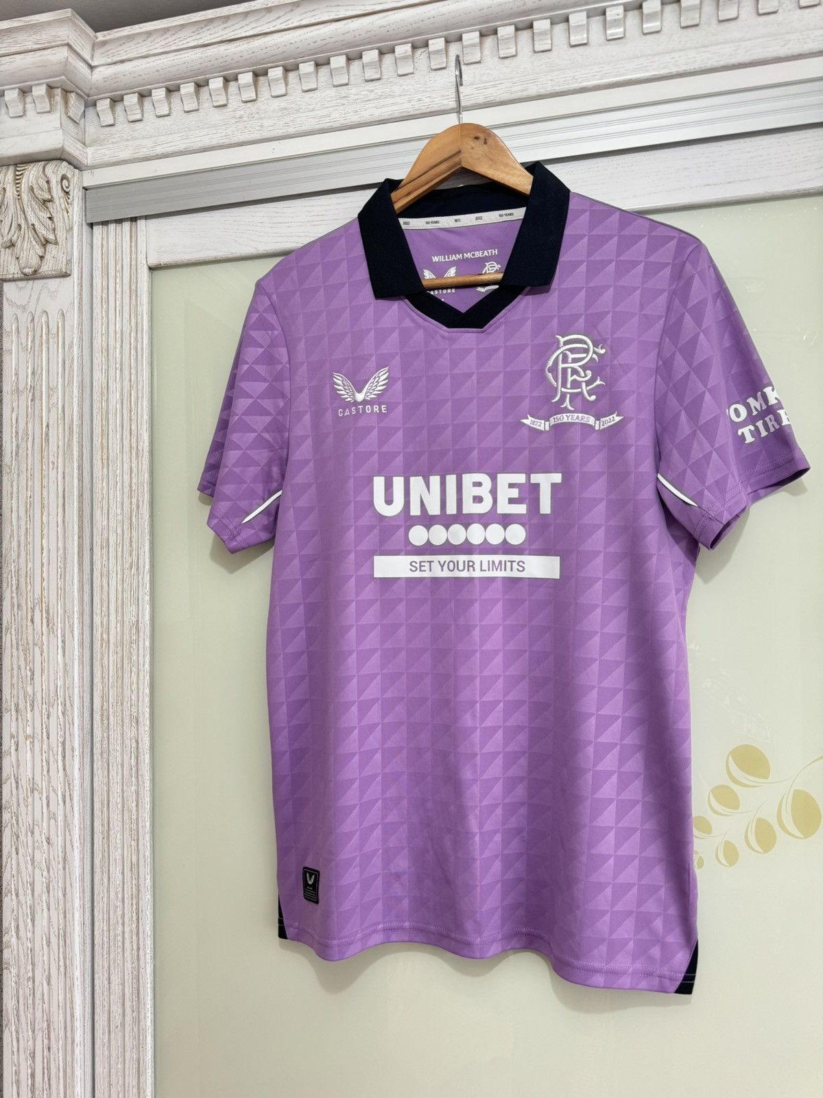 Castore Rangers 2021-2022 Soccer Jersey Football Kit Size US M / EU 48-50 / 2 - 4 Thumbnail
