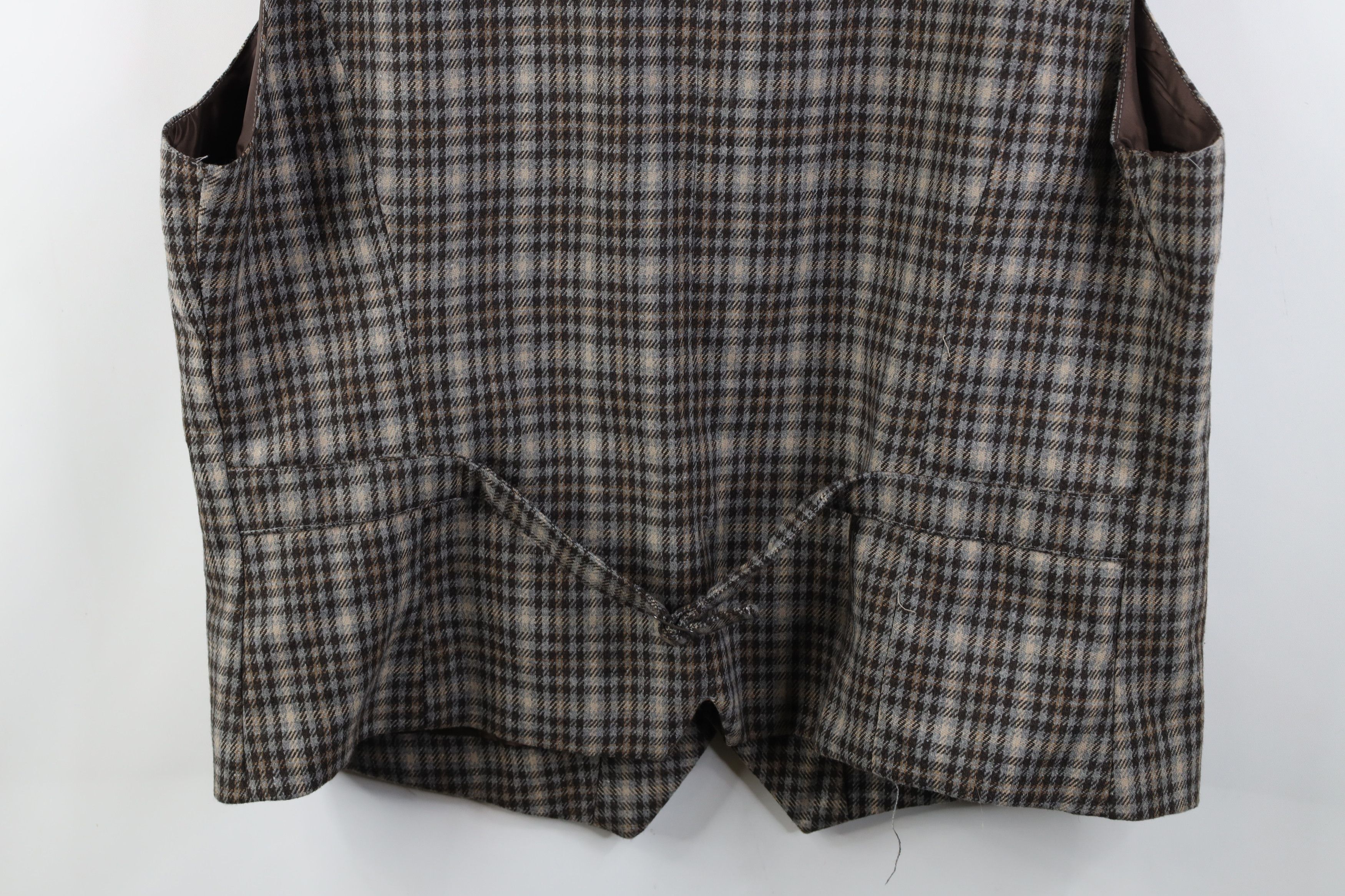 Vintage Deadstock Vintage Y2K Streetwear Back Suit Vest Jacket Size US XXL / EU 58 / 5 - 15 Thumbnail