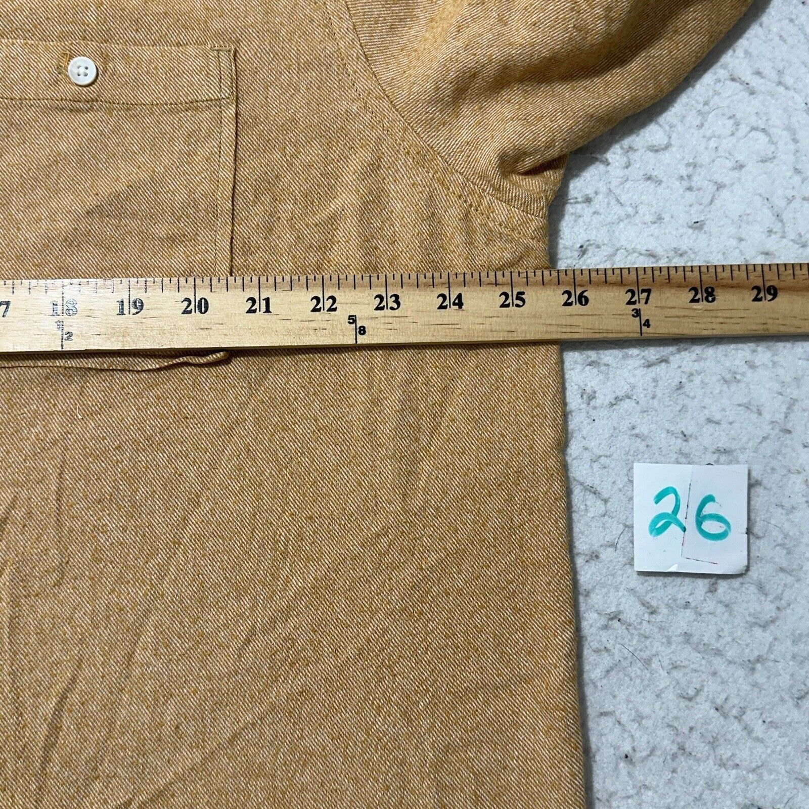 UNTUCKit ASOS XXL Button Down Pocket Dress Shirt Light Orange Size US XXL / EU 58 / 5 - 8 Thumbnail