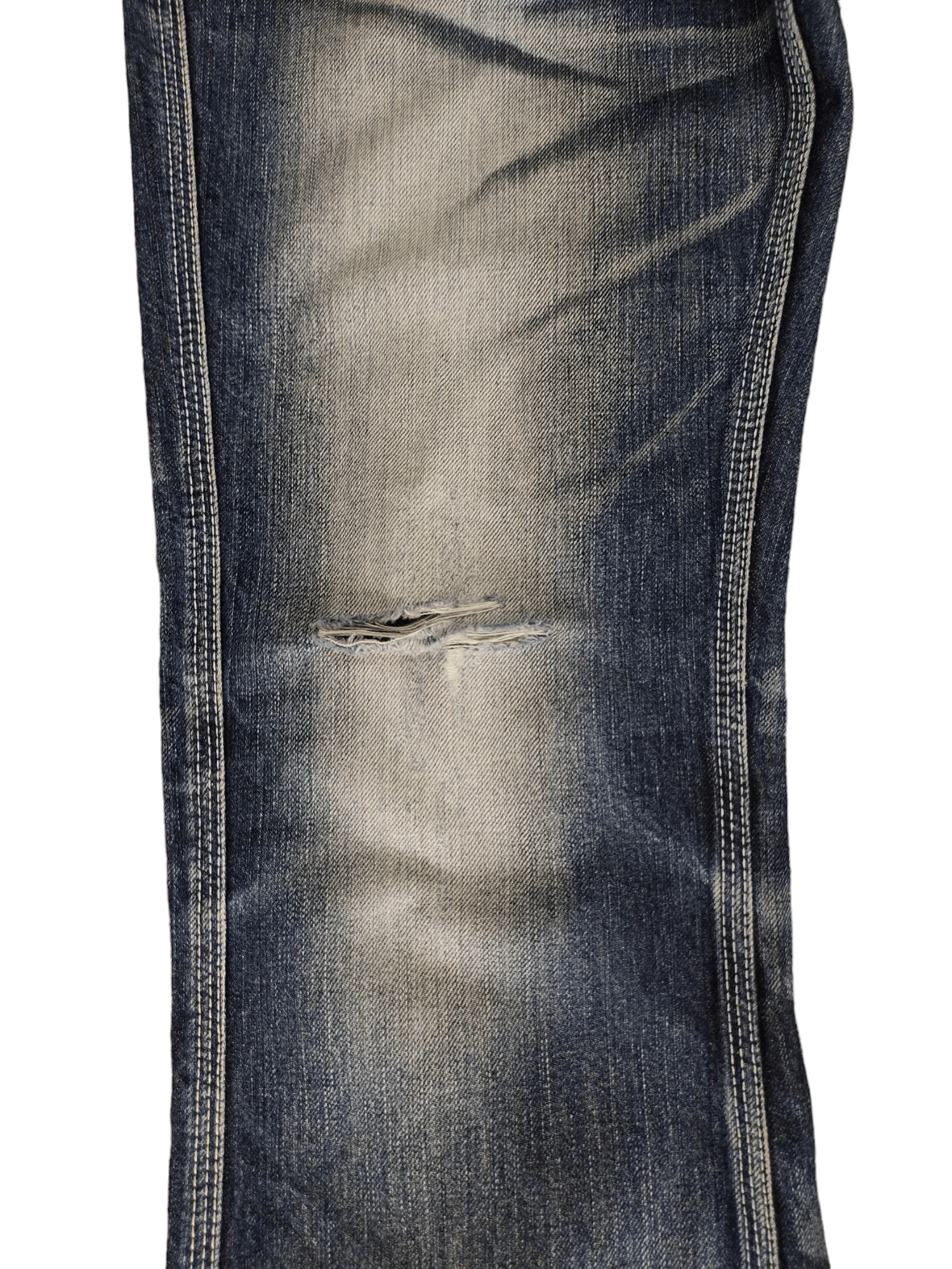 Kapital Flare Jeans Blue Way Clawmark Distress Faded Denim Bootcut Size US 32 / EU 48 - 7 Thumbnail