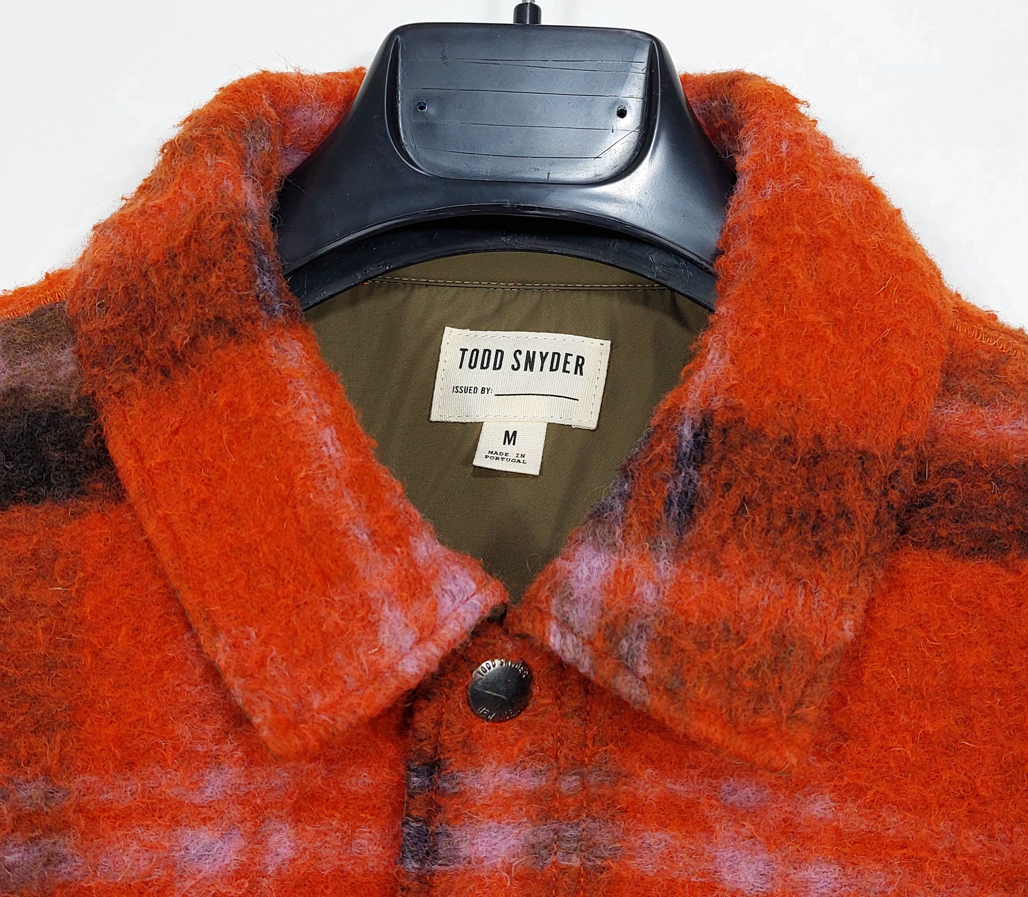 Todd Snyder check wool pockets down jacket - red M Size US M / EU 48-50 / 2 - 2 Thumbnail