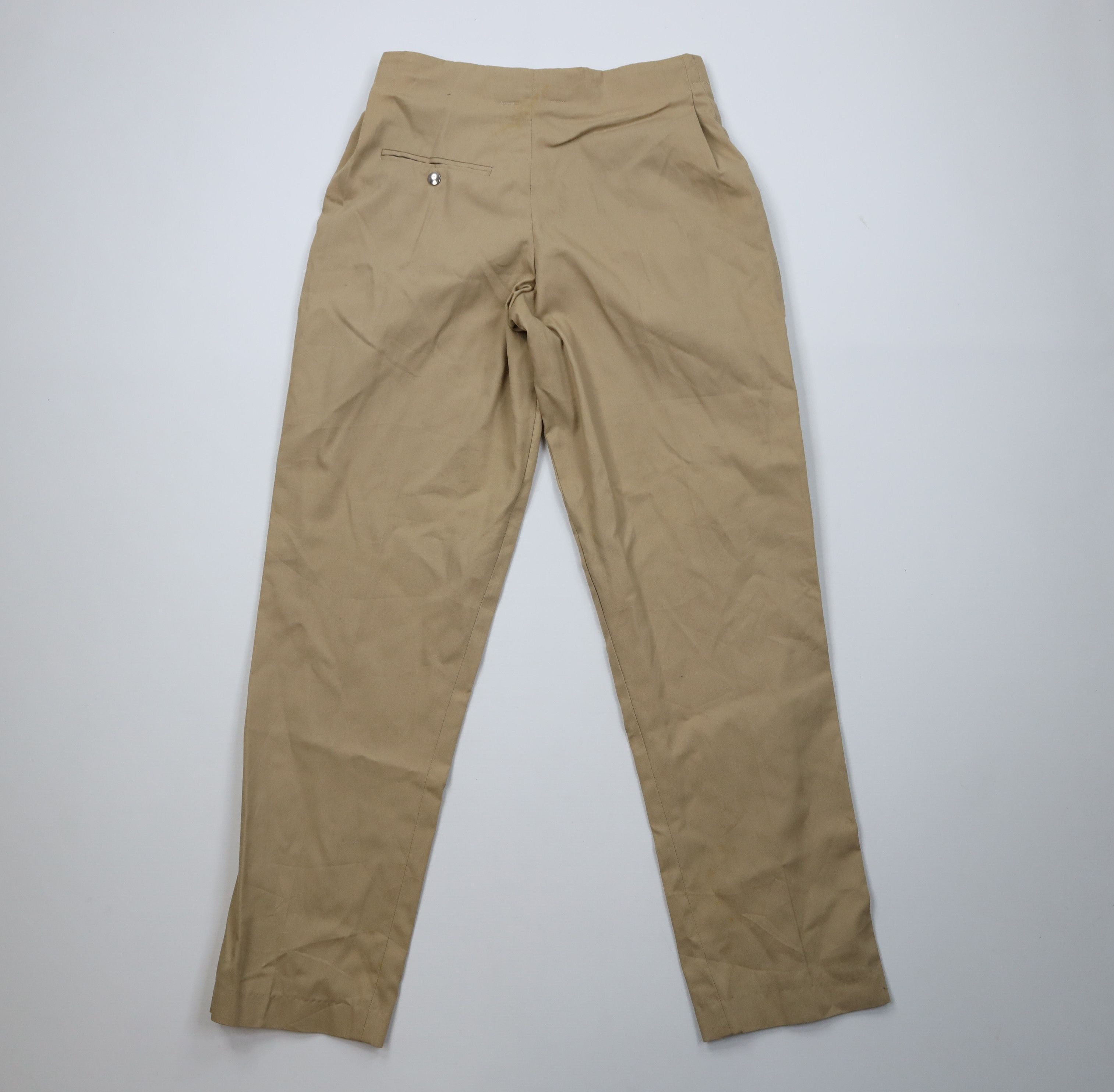 Vintage Vintage 90s Streetwear Custom Made Snap Button Chino Pants Size US 30 / EU 46 - 11 Thumbnail