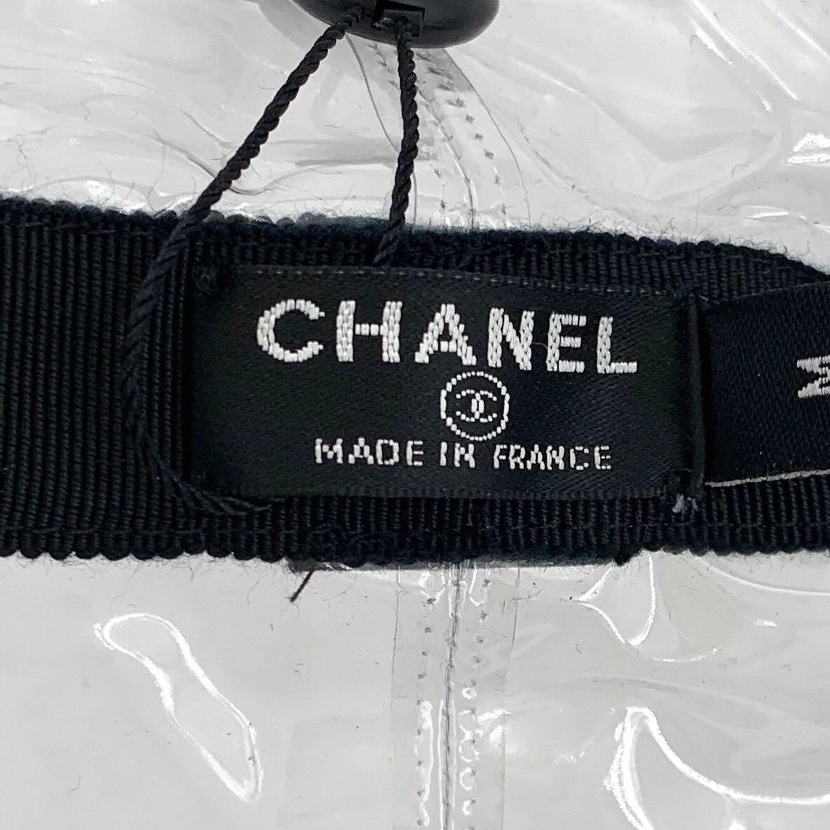Chanel Chanel Transparent Logo Cotton Bucket Hat 60cm M Size ONE SIZE - 7 Thumbnail