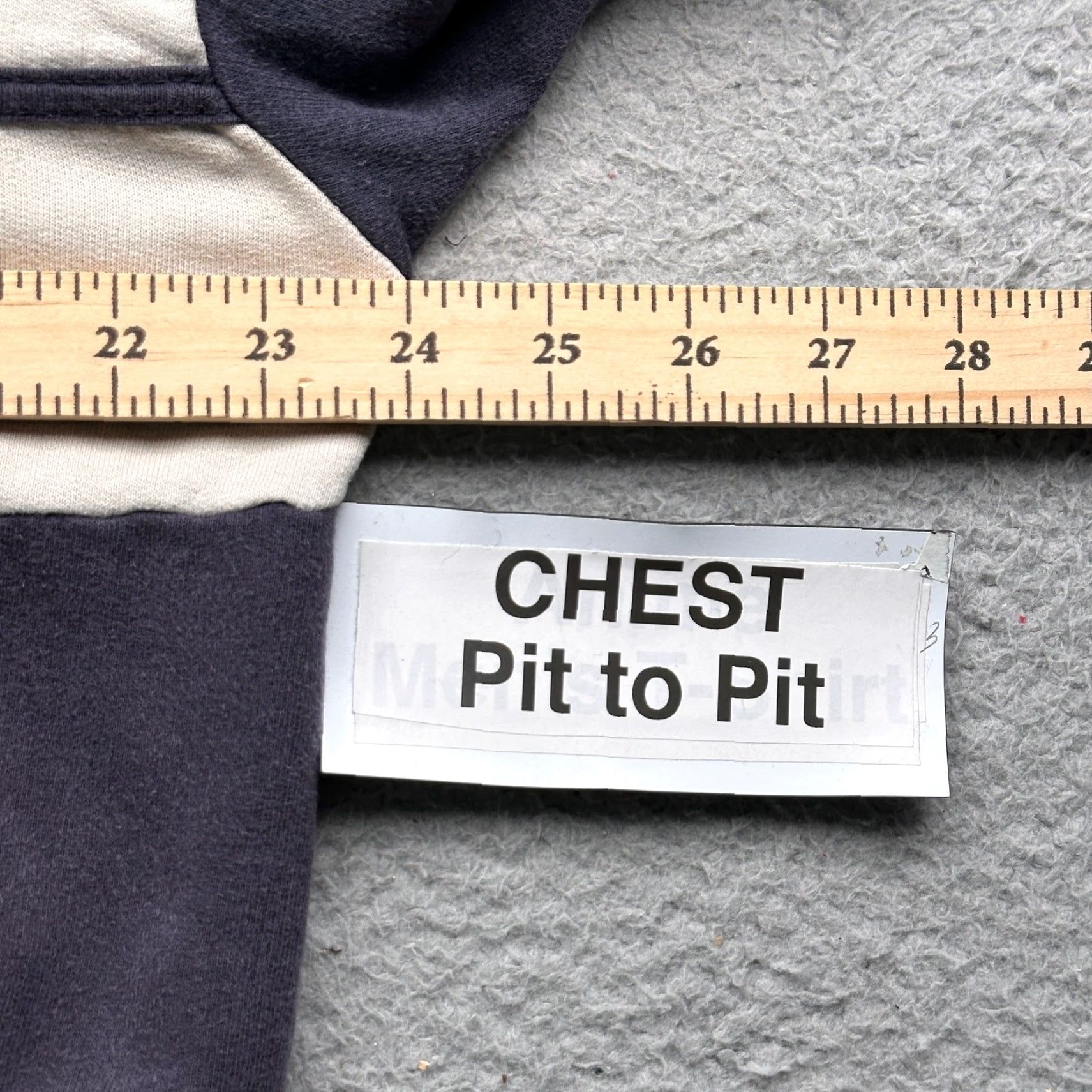 Logo 7 VINTAGE Fishbone Navy White Sweatshirt Mens Medium Logo Long Sleeve Size US M / EU 48-50 / 2 - 4 Thumbnail