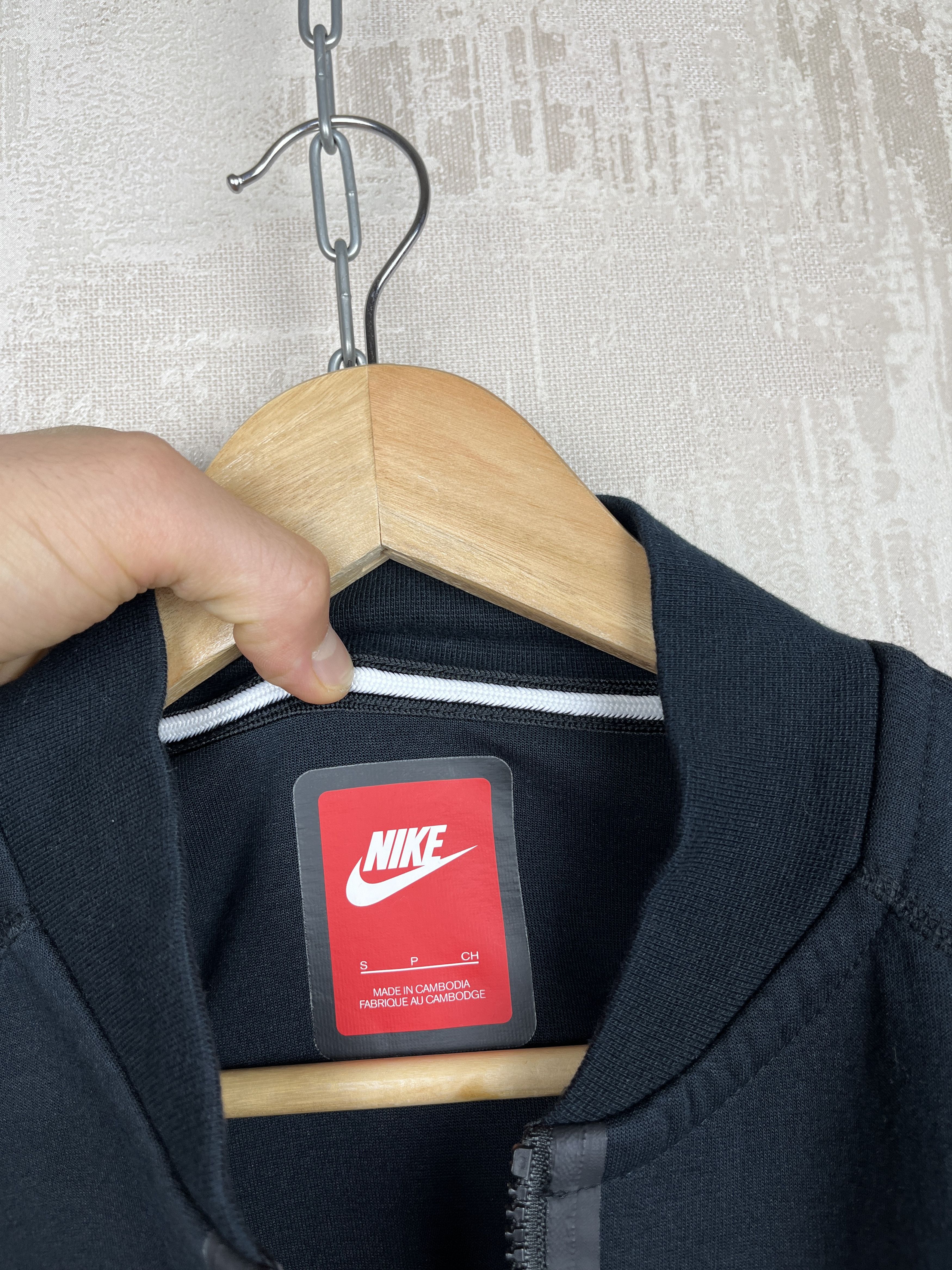 Nike Nike Tech Fleece Varsity Track Bomber Jacket Size US S / EU 44-46 / 1 - 4 Thumbnail