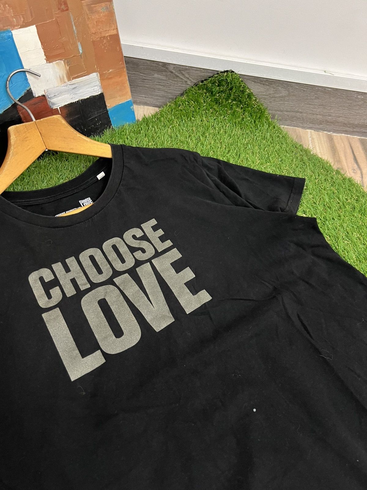Katharine Hamnett London Katharine Hamnett Choose Love Quote T-Shirt M-L Size US M / EU 48-50 / 2 - 3 Thumbnail