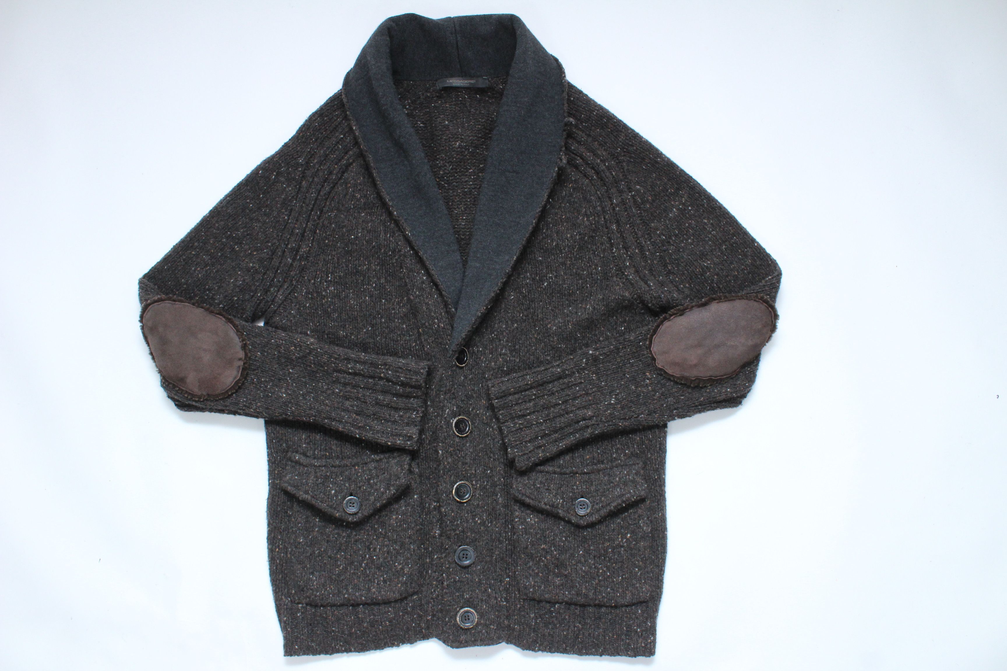 Messagerie Messagerie Cardigan Mens Size XL Made In Italy Size US XL / EU 56 / 4 - 1 Thumbnail