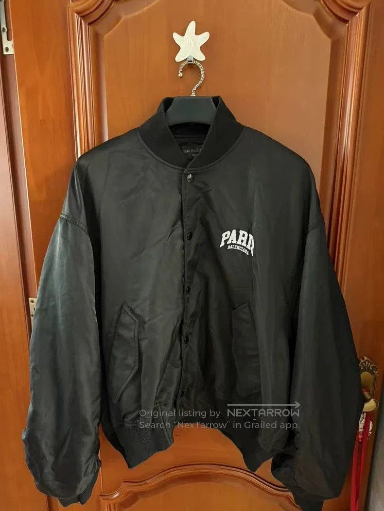 Balenciaga Balenciaga Paris Baseball Jacket. Size US XS / EU 42 / 0 - 1 Thumbnail