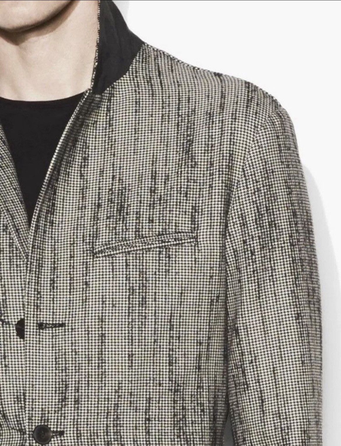 John Varvatos Deconstructed Houndstooth Jacket EU 48 USA 38 Size US M / EU 48-50 / 2 - 4 Thumbnail