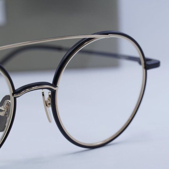Thom Browne Thom Browne TB108 ABLKGLD50 Eyeglasses Size ONE SIZE - 8 Thumbnail