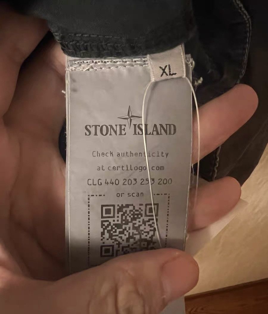 Stone Island STONE ISLAND Solid Logo Classic Double Pocket Zip Jacket Size US XL / EU 56 / 4 - 4 Thumbnail