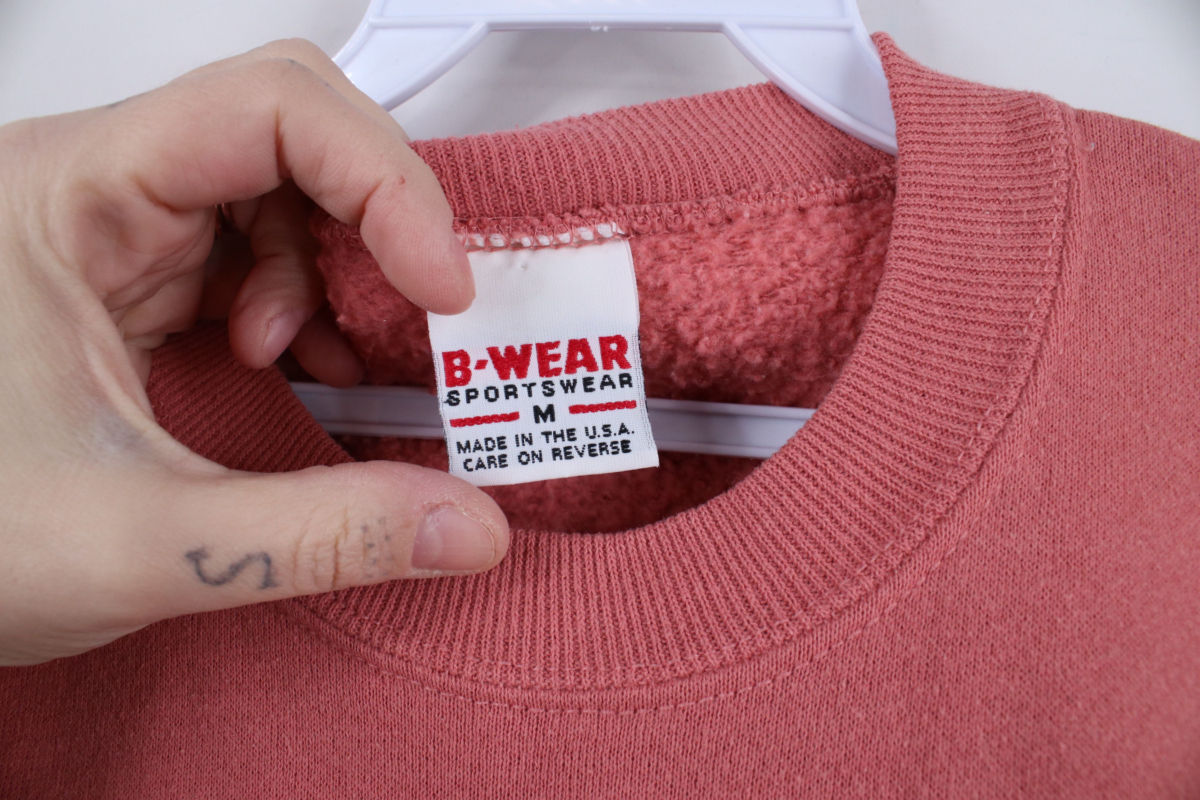 Vintage Vintage 90s Streetwear Teddy Bear Flower Sweatshirt USA Size M / US 6-8 / IT 42-44 - 7 Thumbnail