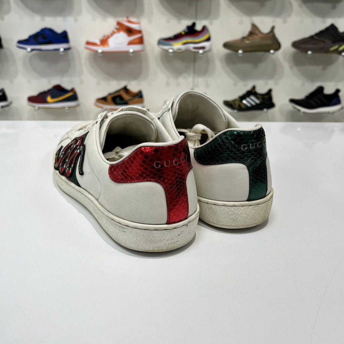 Gucci Gucci Ace Embroidered Snake Size US 8.5 / EU 41-42 - 4 Thumbnail