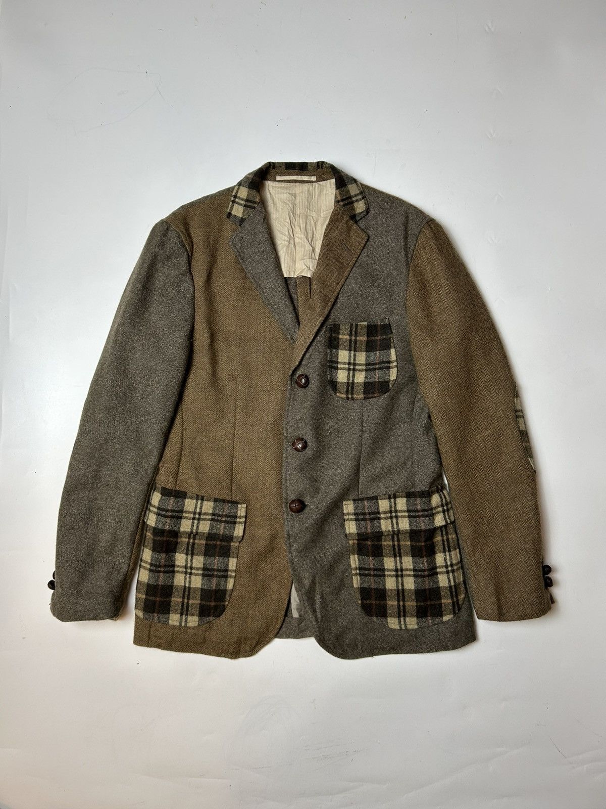 Designer × Japanese Brand × Vintage GREEN LABEL RELAXING VINTAGE STYLE BLAZER Size 38R - 1 Thumbnail