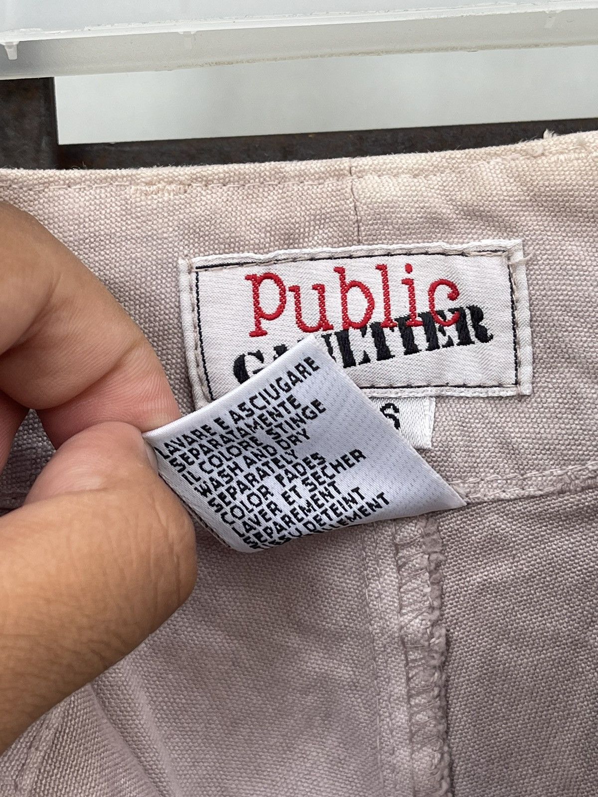 Jean Paul Gaultier Jean Paul Gaultier Public Cargo Pants Rose Pink Riri Zippers Size 27" / US 4 / IT 40 - 13 Thumbnail