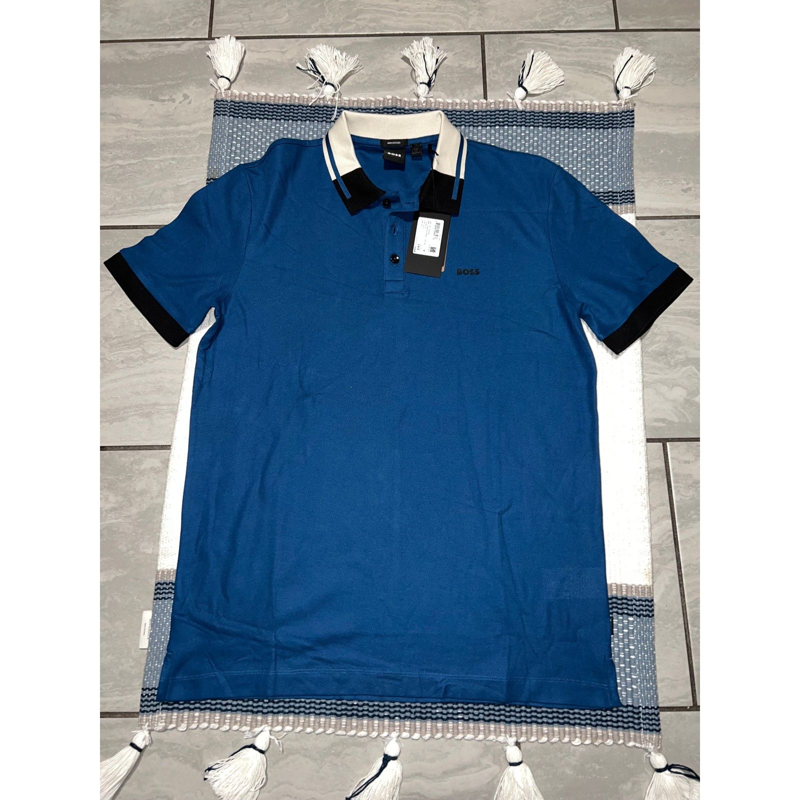 Other Blue boss button up shirt Size US S / EU 44-46 / 1 - 1 Preview