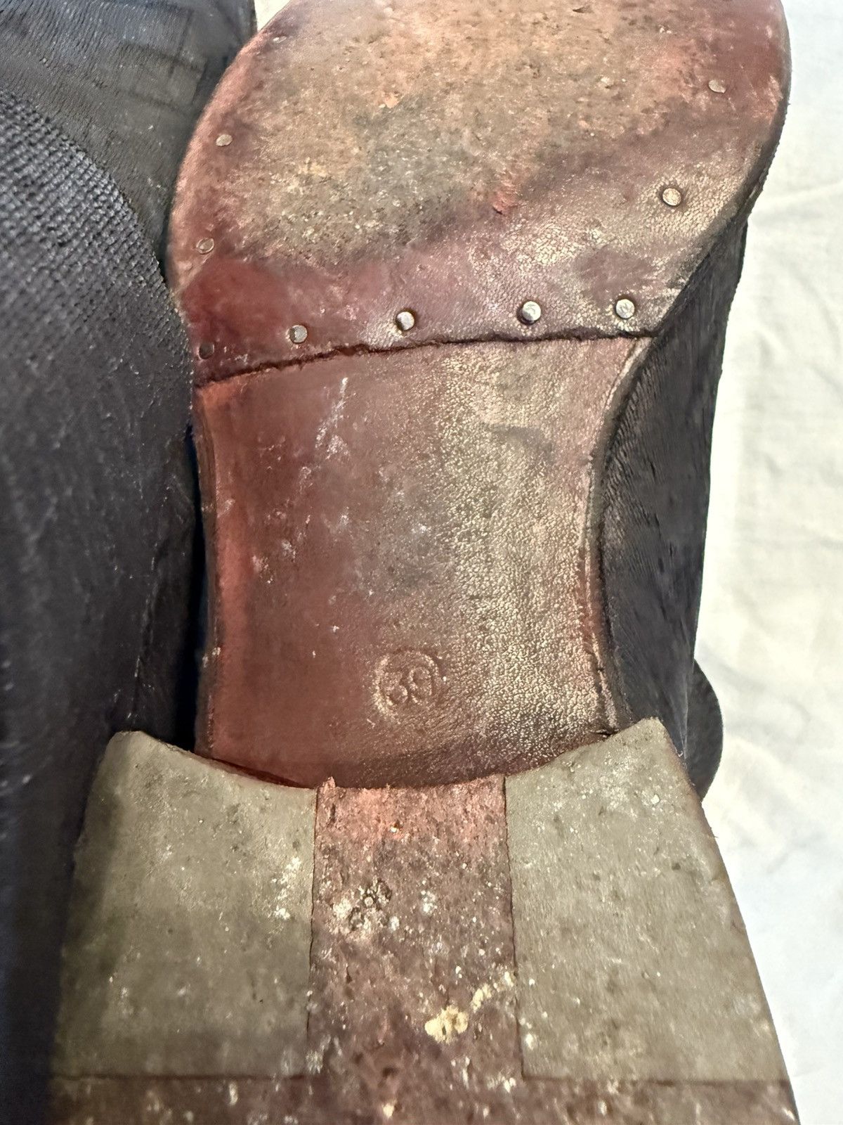 Ma+ Burgundy ankle boots Size US 6 / EU 39 - 8 Thumbnail