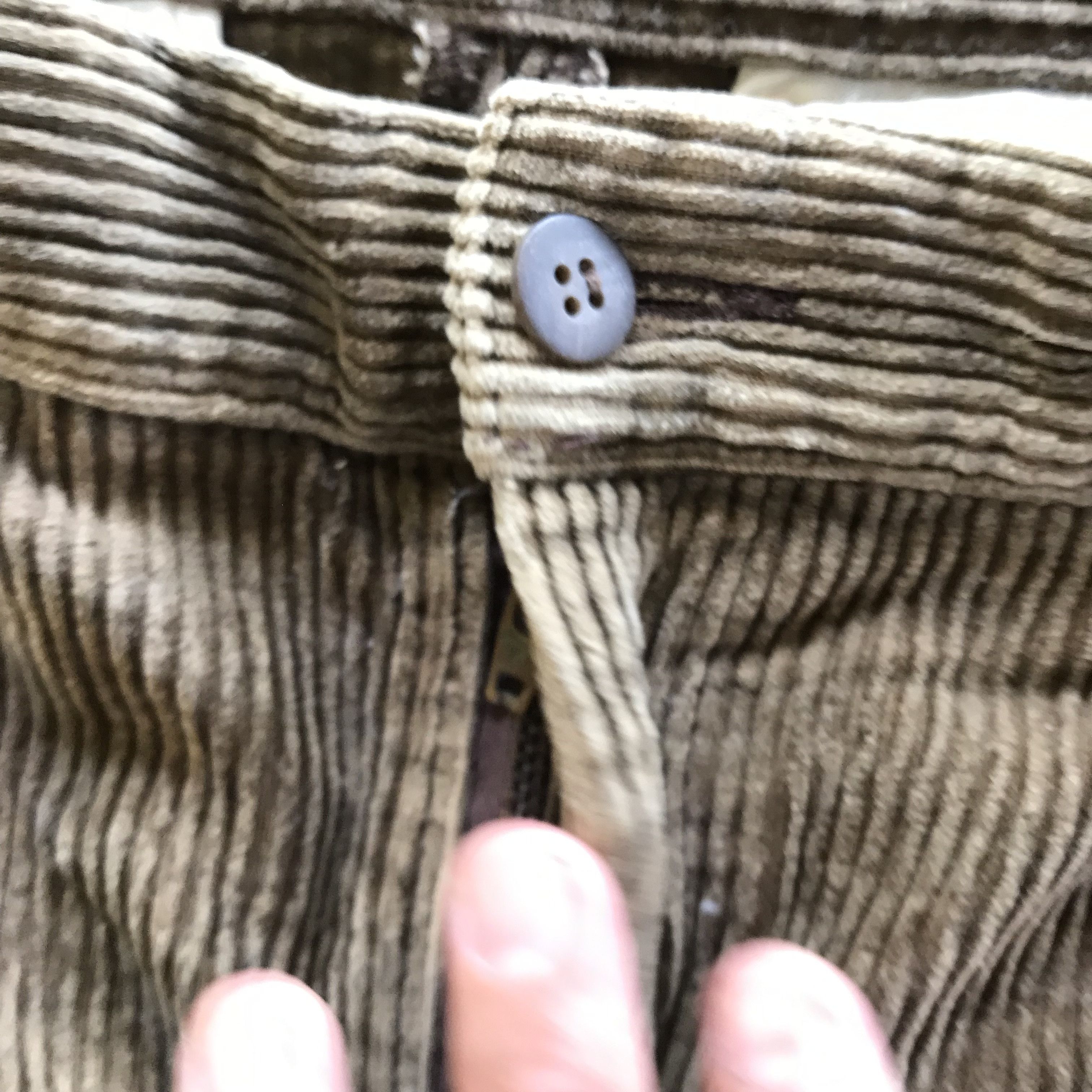 Uniqlo × Vintage Vintage 90s Uniqlo Corduroy Pants Size US 31 - 8 Thumbnail