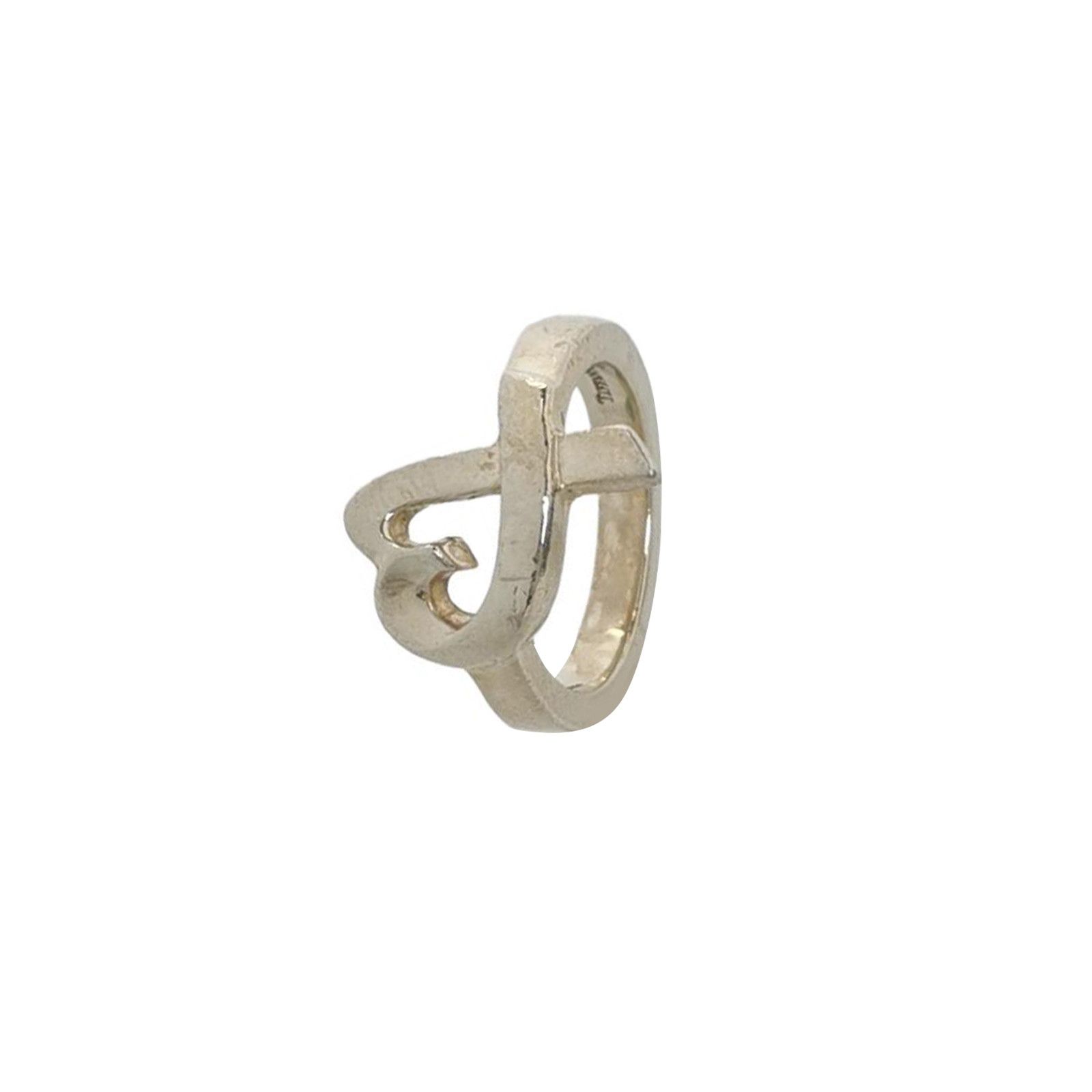 Tiffany & Co. Tiffany & Co. Paloma Picasso S925 Heart Hollow Ring Size 12 Size ONE SIZE - 1 Thumbnail