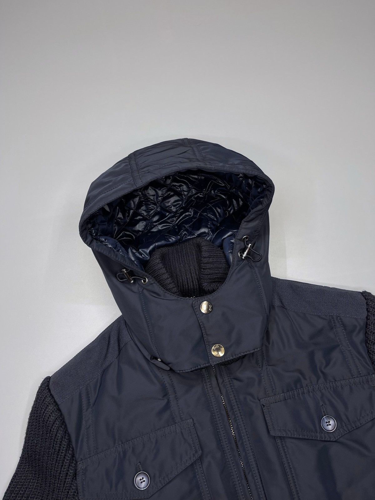 Dolce & Gabbana Dolce Gabbana Multi Pocket Jacket Knit Size US M / EU 48-50 / 2 - 5 Thumbnail