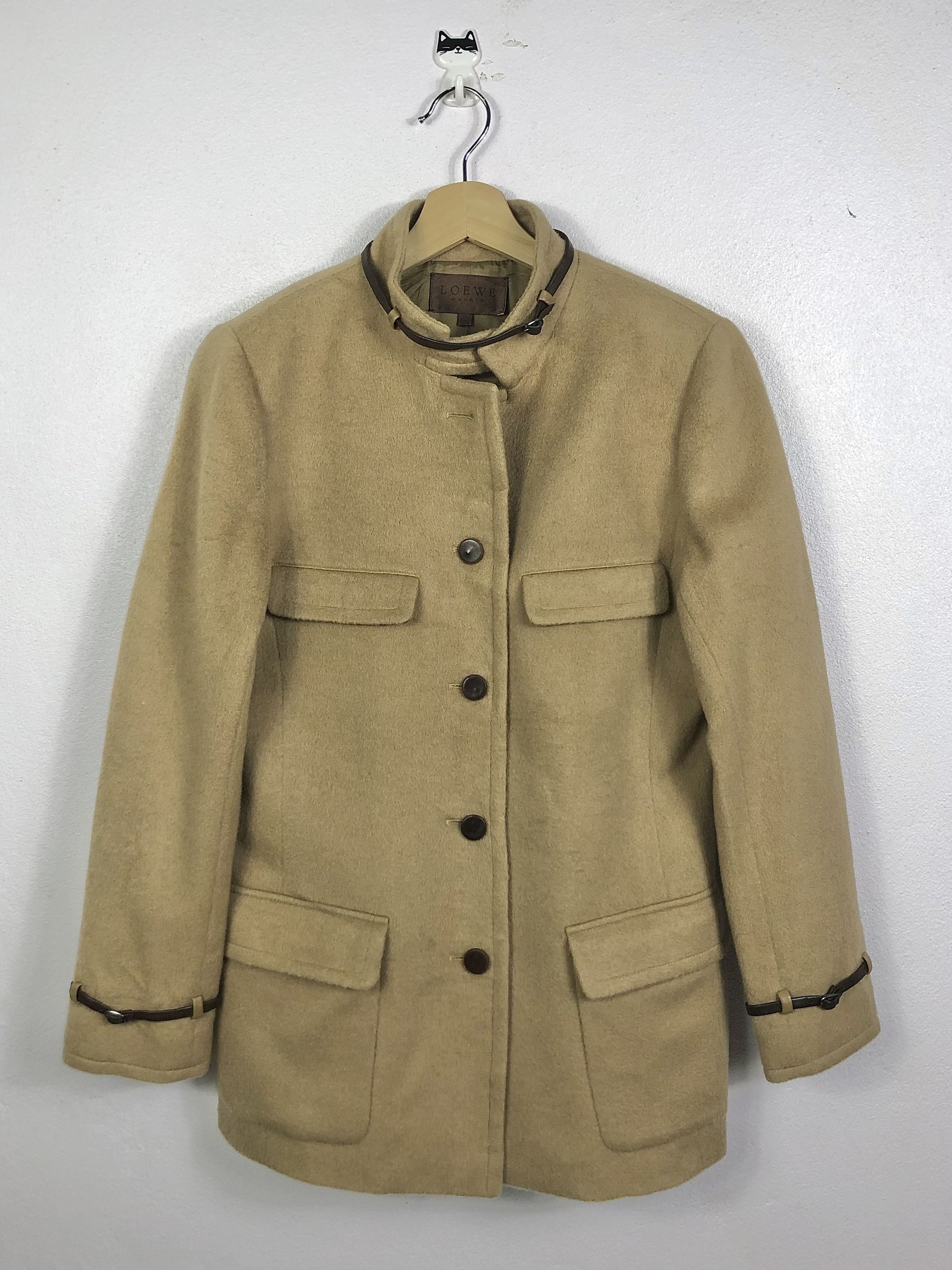 Loewe Rare Loewe Madrid Wool Button Jacket Made in France Size US S / EU 44-46 / 1 - 1 Thumbnail