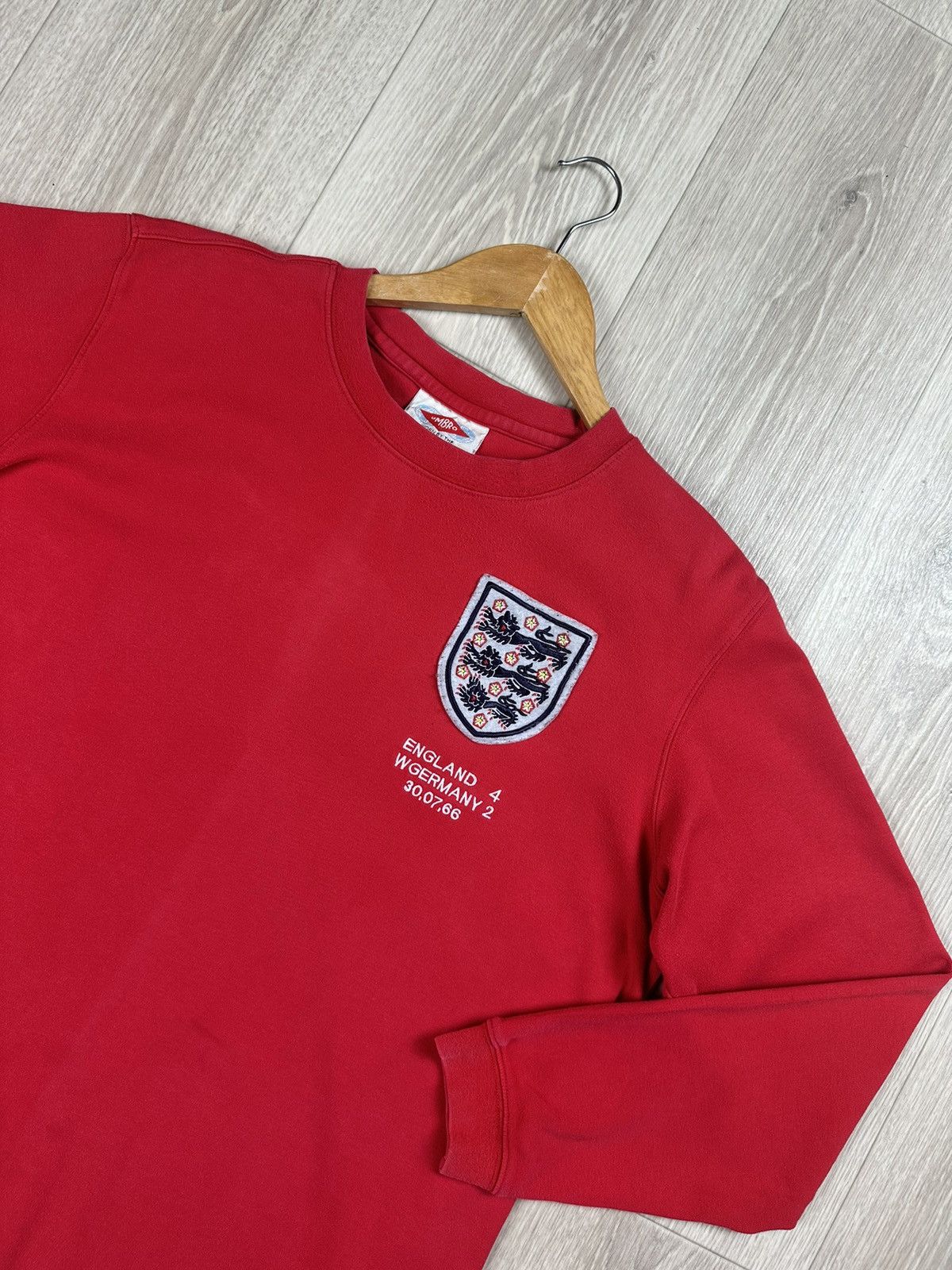 Umbro England 1966 Away Umbro Football Shirt Limited Edition #66 Size US XL / EU 56 / 4 - 2 Thumbnail