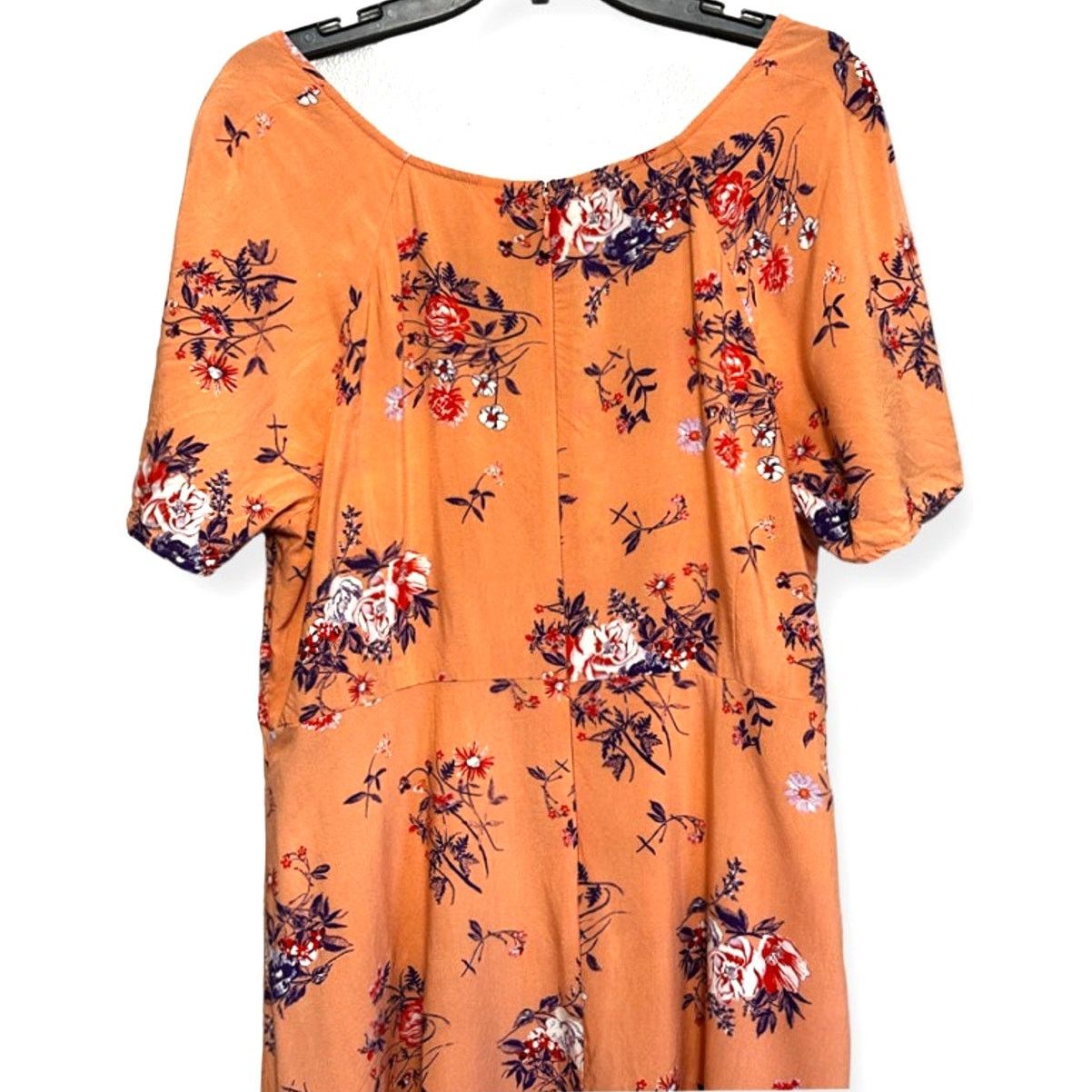 Other Abound Skater Dress Floral Short Sleeve Multicolor L NWOT Size L / US 10 / IT 46 - 6 Thumbnail