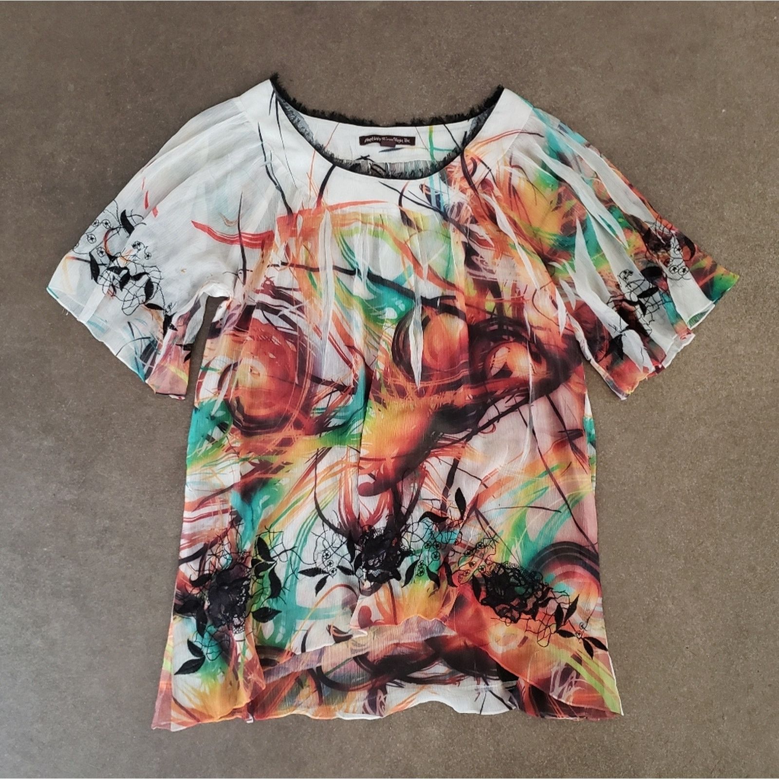 Other Multicolored | MUSHKA BY SIENNA ROSE | Blouse Size L / US 10 / IT 46 - 1 Thumbnail