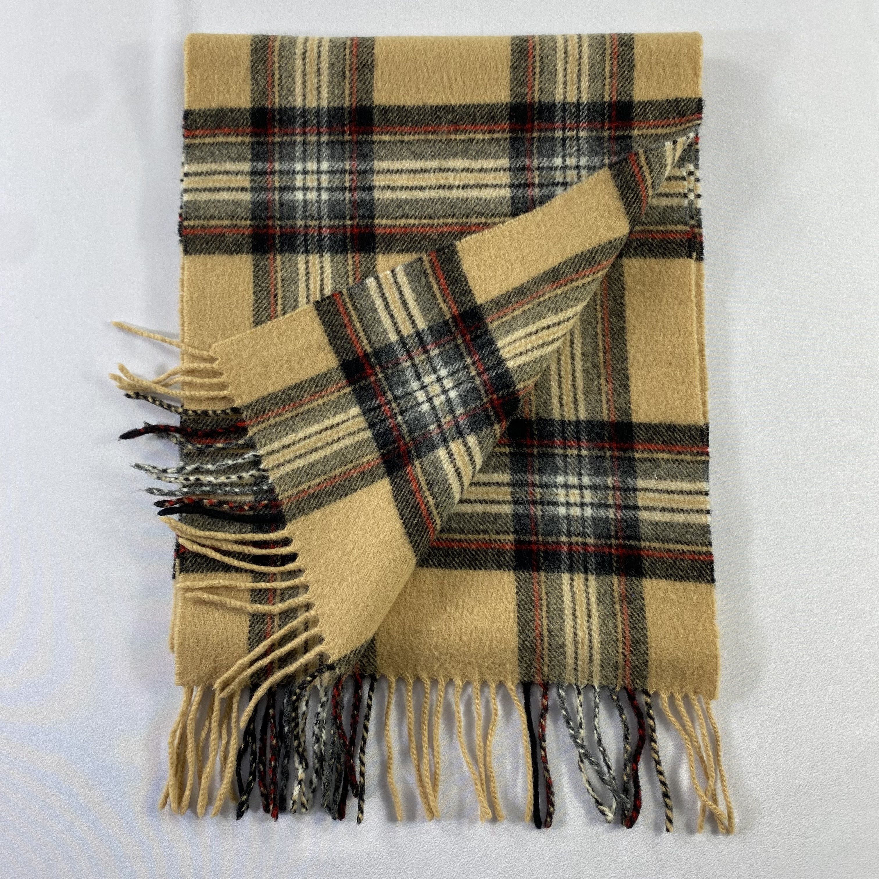 Designer Glen Prince Scarf Neck Wrap Wool Muffler Size ONE SIZE - 4 Thumbnail
