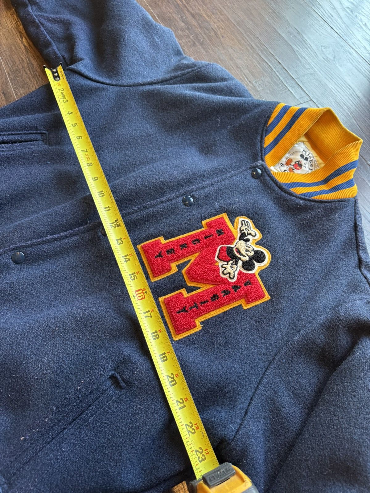 Mickey Mouse Men’s Vintage Mickey Mouse Varsity Size US M / EU 48-50 / 2 - 12 Thumbnail