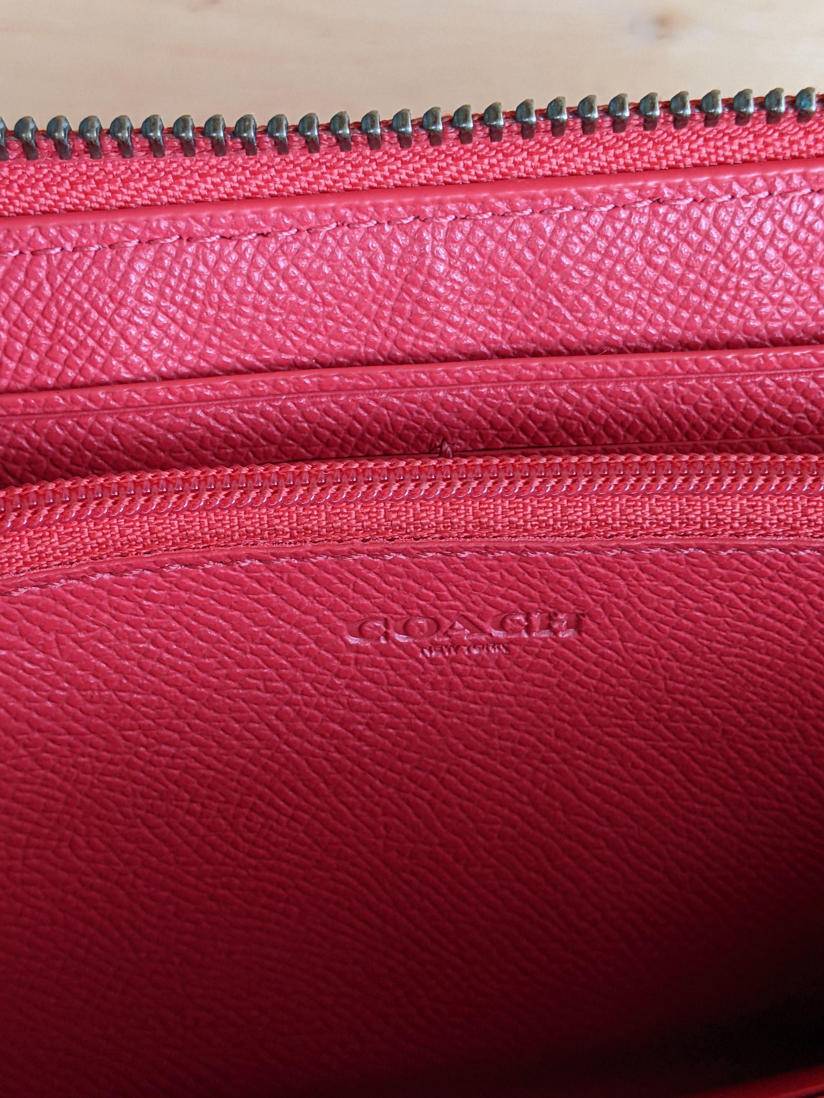Coach Coach Accordion Zip Wallet Red Prada Vivienne Westwood Size ONE SIZE - 7 Thumbnail