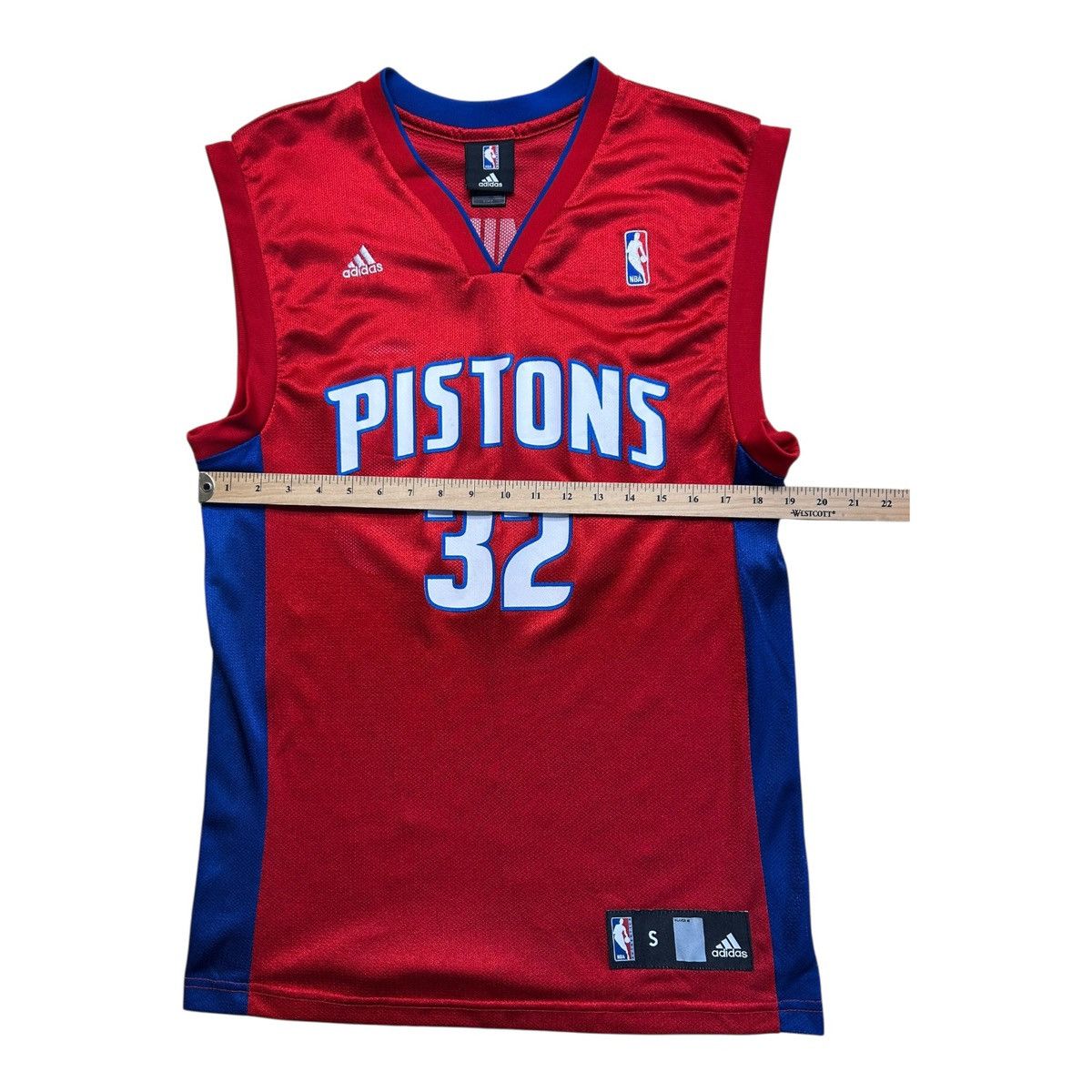 Adidas Pistons #32 Hamilton Jersey Size US S / EU 44-46 / 1 - 4 Thumbnail