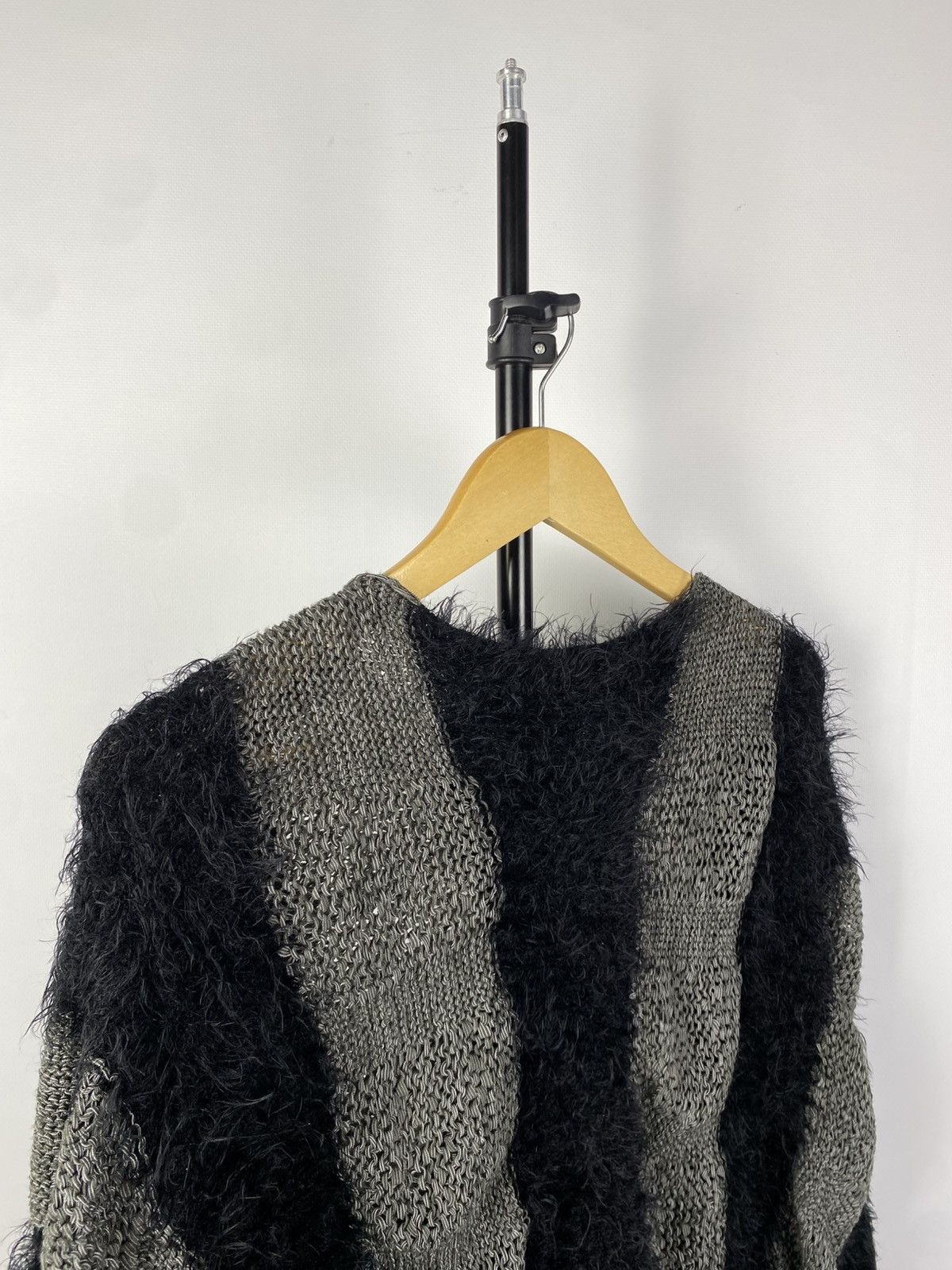 Vintage Y2K Crazy Fuzzy Mohair Sweater Avant-Garde STYLE