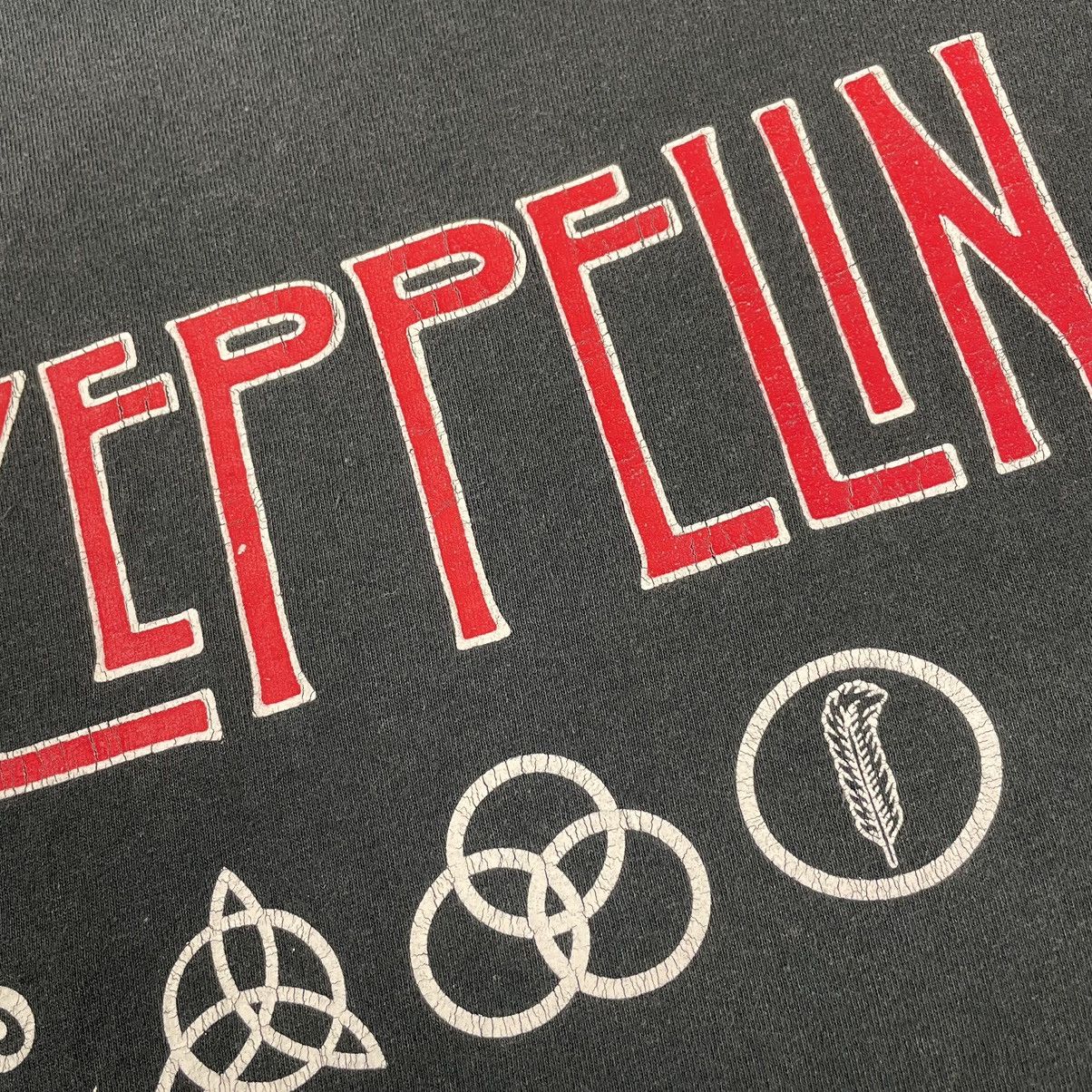 Band Tees Vintage Led Zeppelin Band T-shirt Size US L / EU 52-54 / 3 - 10 Thumbnail