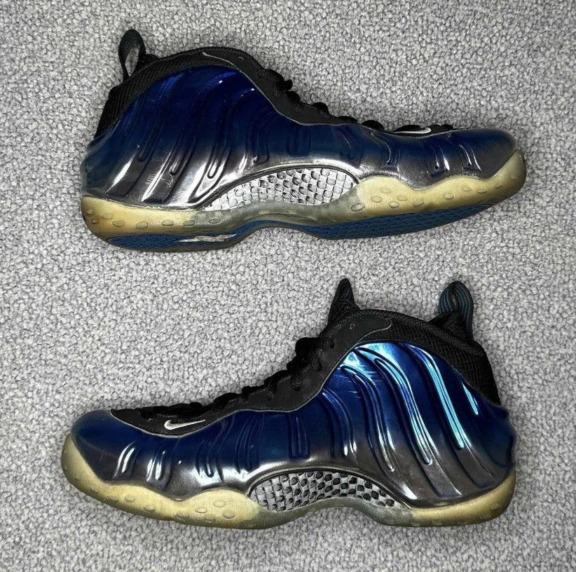 Nike Nike Air Foamposite One PRM Blue Mirror Size 8M Size US 8 / EU 41 - 2 Thumbnail