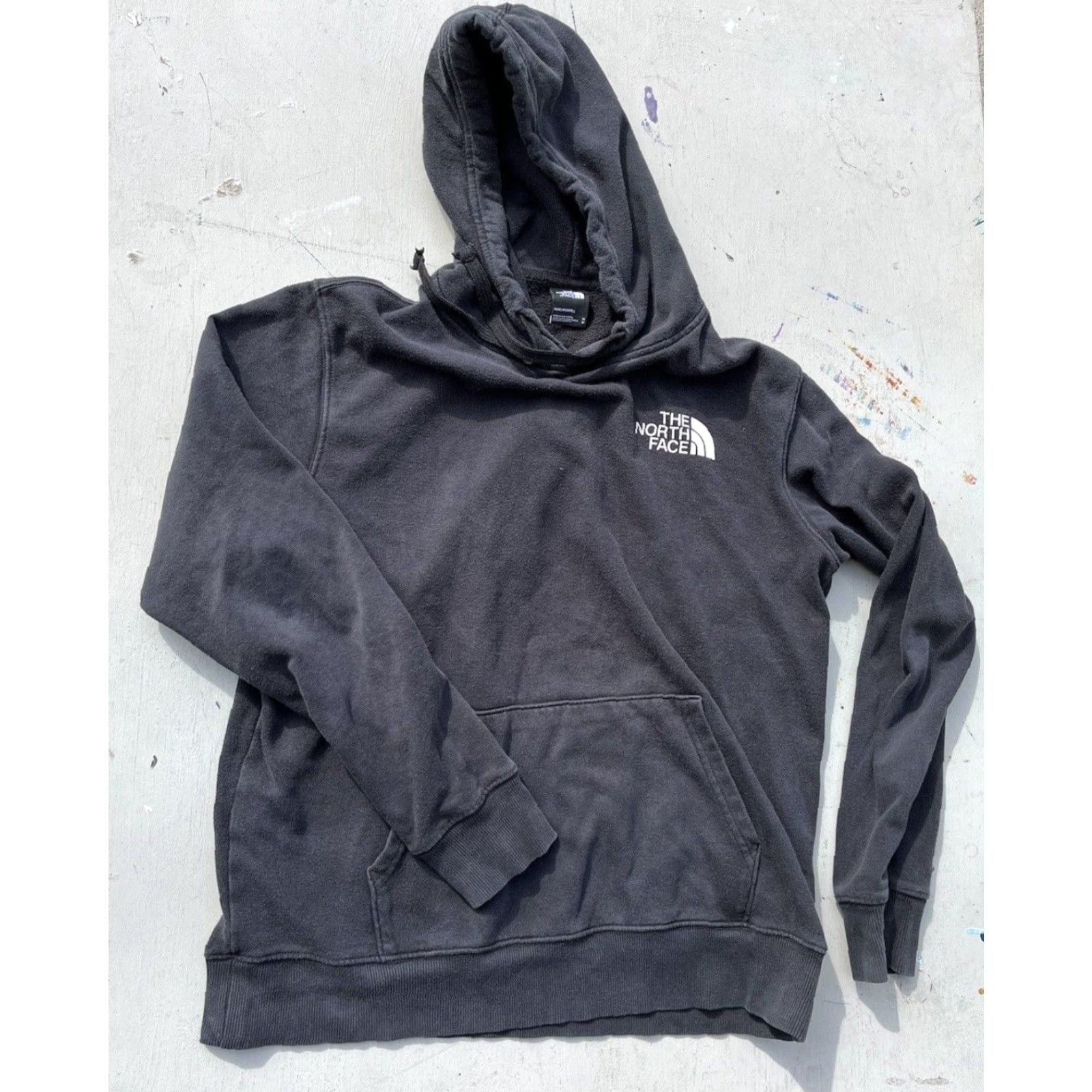 The North Face The North Face Hoodie Black Logo M Pocket Outdoor Cotton Camp Hike College Mens Hooded Pullover Regular Fit Spring Fall Winter Size US M / EU 48-50 / 2 - 5 Thumbnail