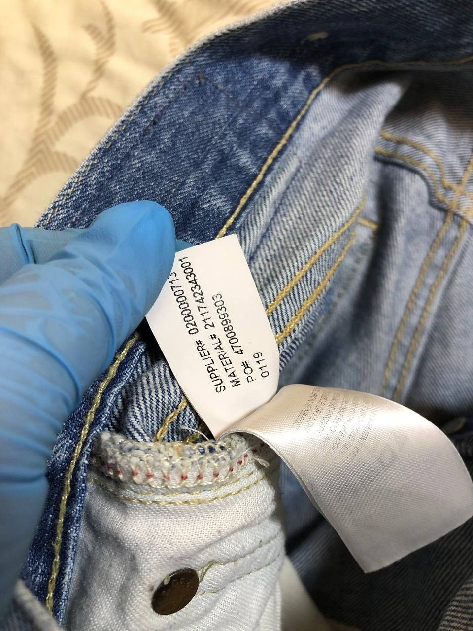 Polo Ralph Lauren Polo Ralph Lauren Vintage Straight Leg Denim distressed Size US 31 - 3 Thumbnail