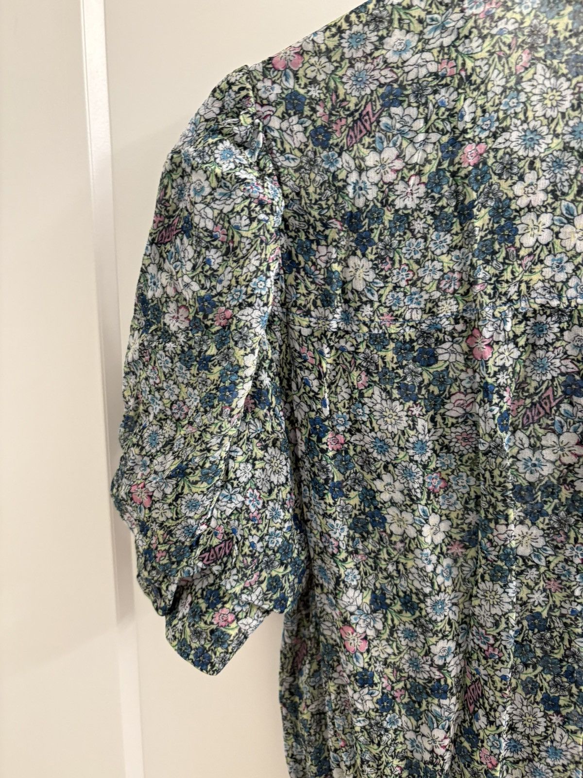 Zadig & Voltaire Zadig & Voltaire Betty Mousseline Mini Wrap Dress Size Small Size S / US 4 / IT 40 - 12 Thumbnail