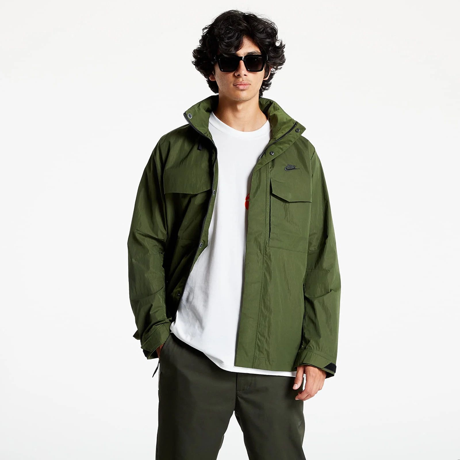 Nike Nike Sportswear M65 Unlined Hooded Jacket Size US M / EU 48-50 / 2 - 2 Thumbnail