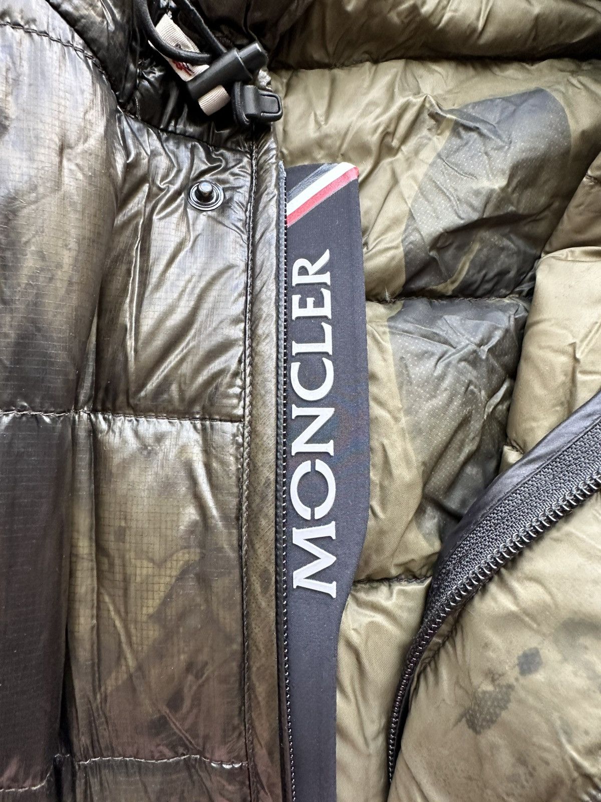 Moncler Moncler Charlos Bomber "Shiny" Jacket Size US XXL / EU 58 / 5 - 3 Thumbnail