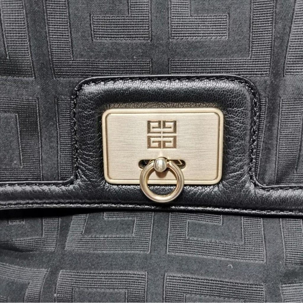 Givenchy Vintage Givenchy Monogram Jacquard Shoulder Bag Size ONE SIZE - 6 Thumbnail
