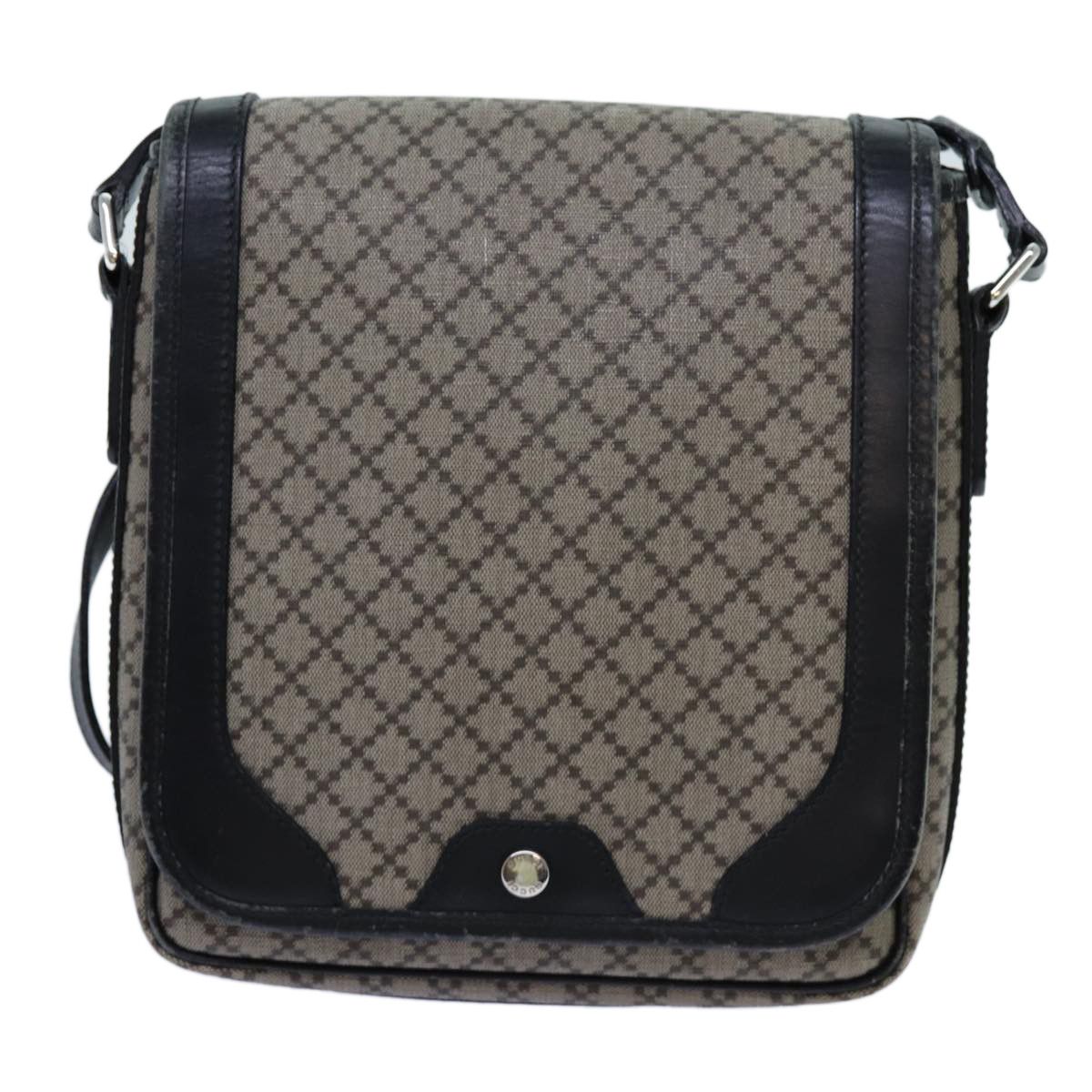 Beige Canvas Shoulder Bag (Pre-Owned)