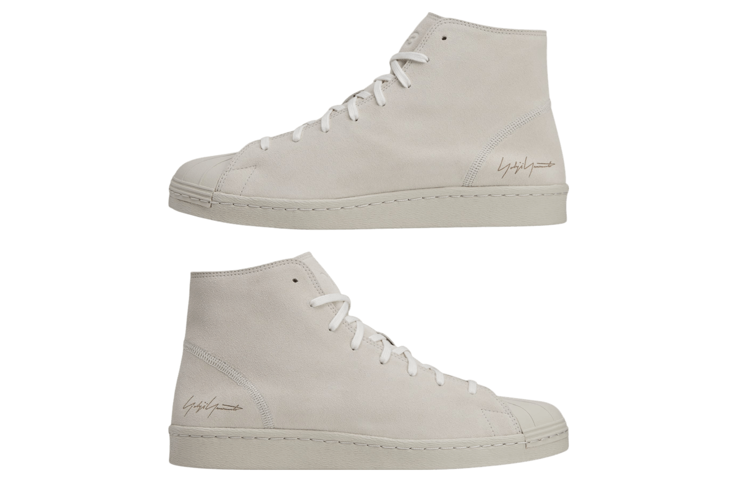 Y-3 × Yohji Yamamoto o1s22i1n0125 Hi-Top Sneakers in Grey Size US 8 / EU 41 - 7 Thumbnail