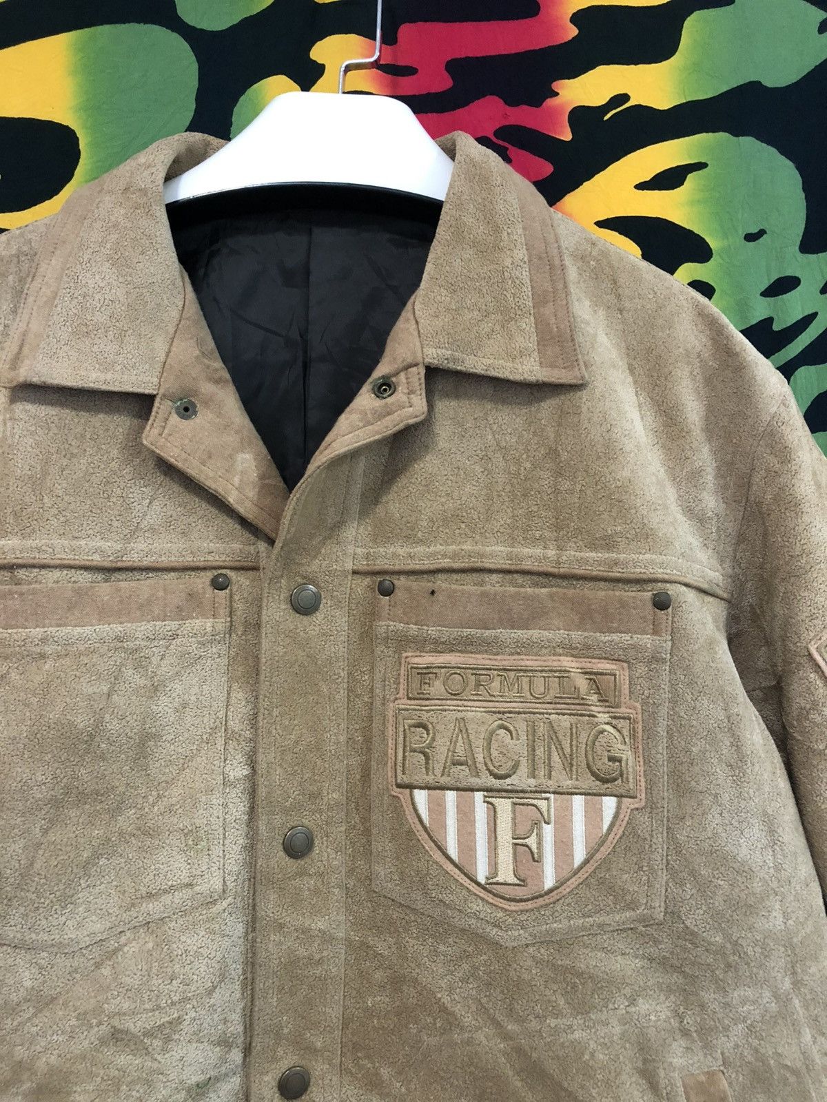 Formula 1 × Vintage Vintage 80’s Formula 1 rayon jacket Size US L / EU 52-54 / 3 - 4 Thumbnail