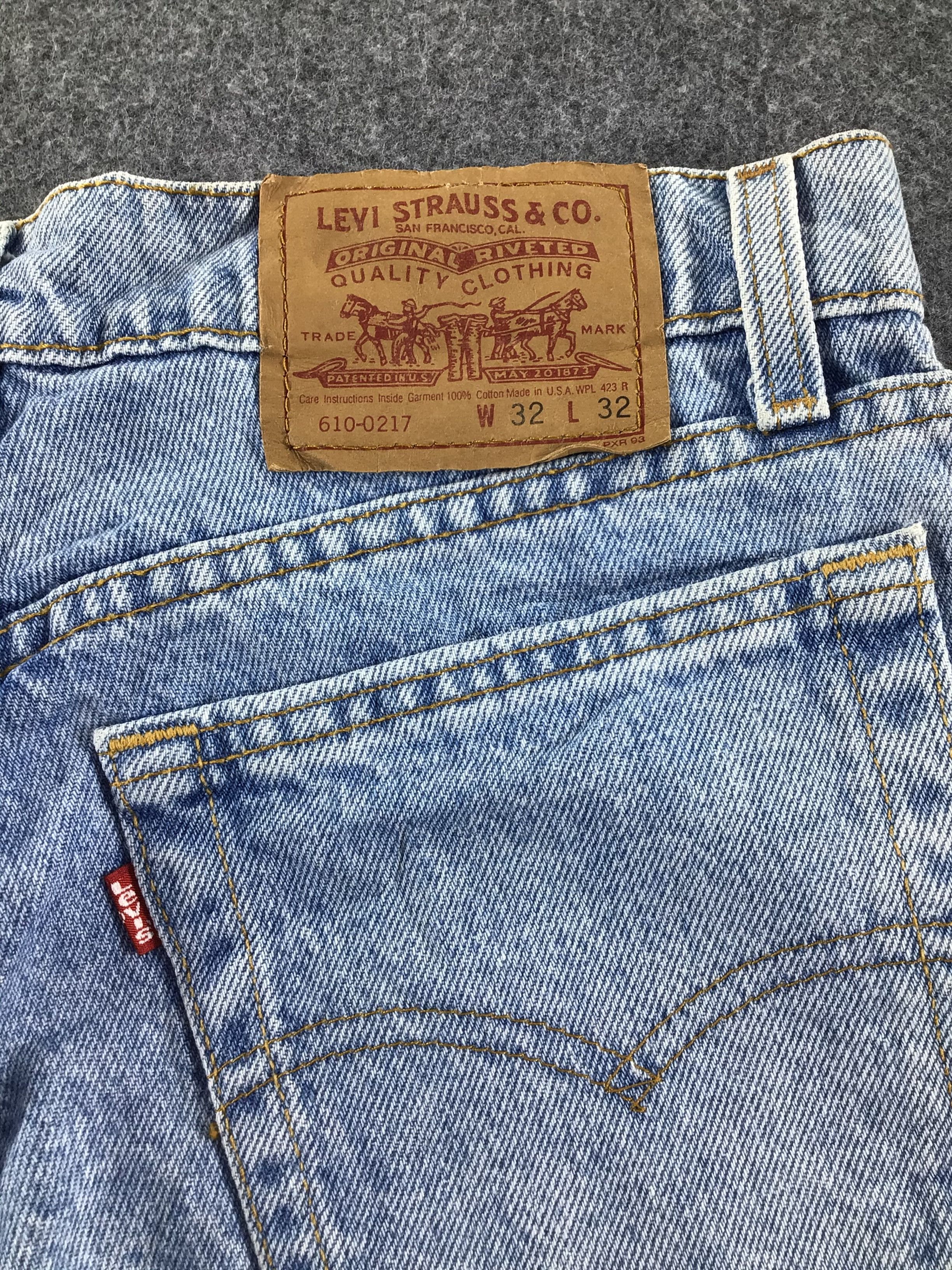 Levi's Vintage Levis 610 Jeans-J291 Size US 30 / EU 46 - 5 Thumbnail